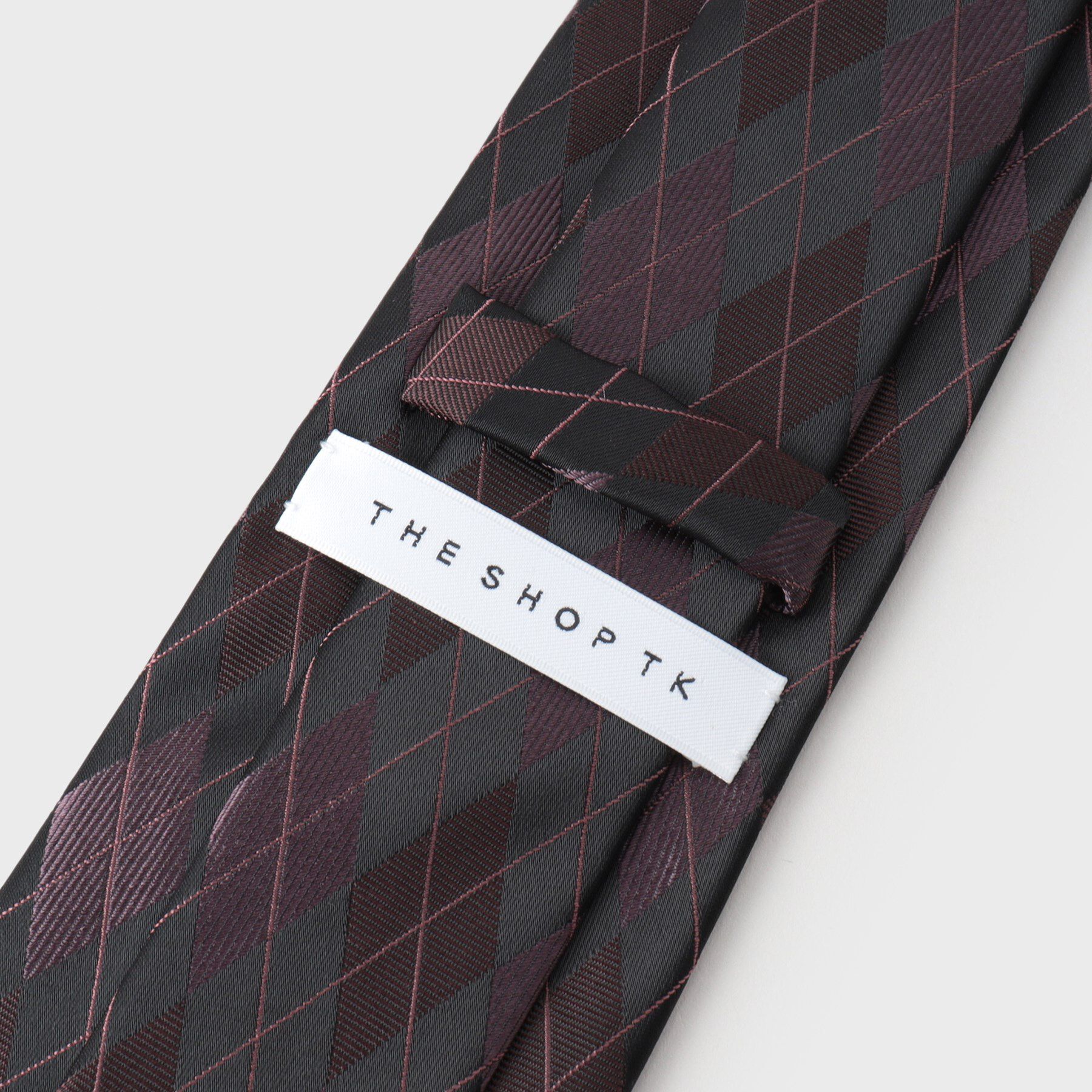 THE SHOP TK「シャドーパターンアソート柄ネクタイ アーガイル／千鳥」|ネクタイ・蝶ネクタイ|