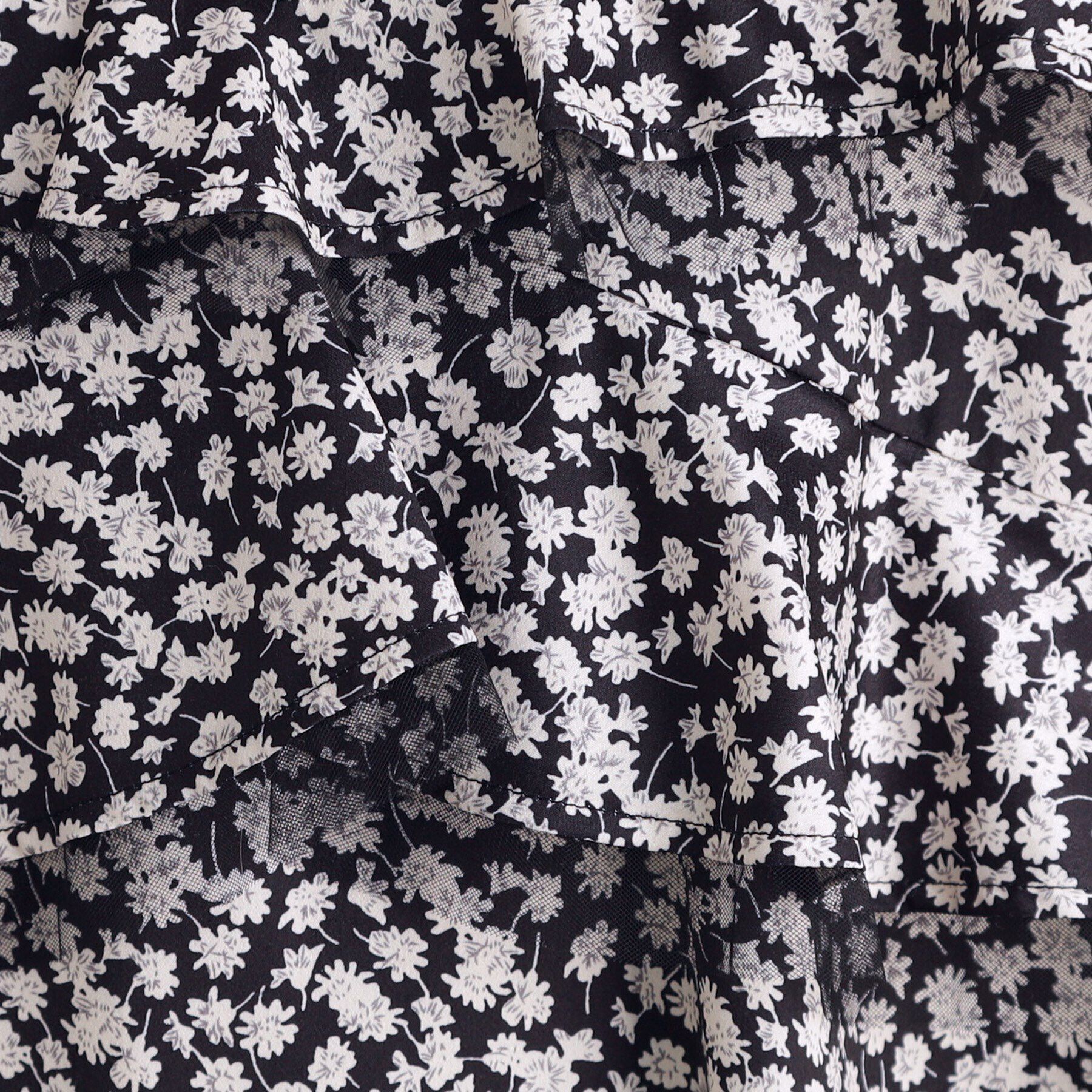 THE SHOP TK「小花柄フリルキャミワンピース【洗える】」|ワンピース|