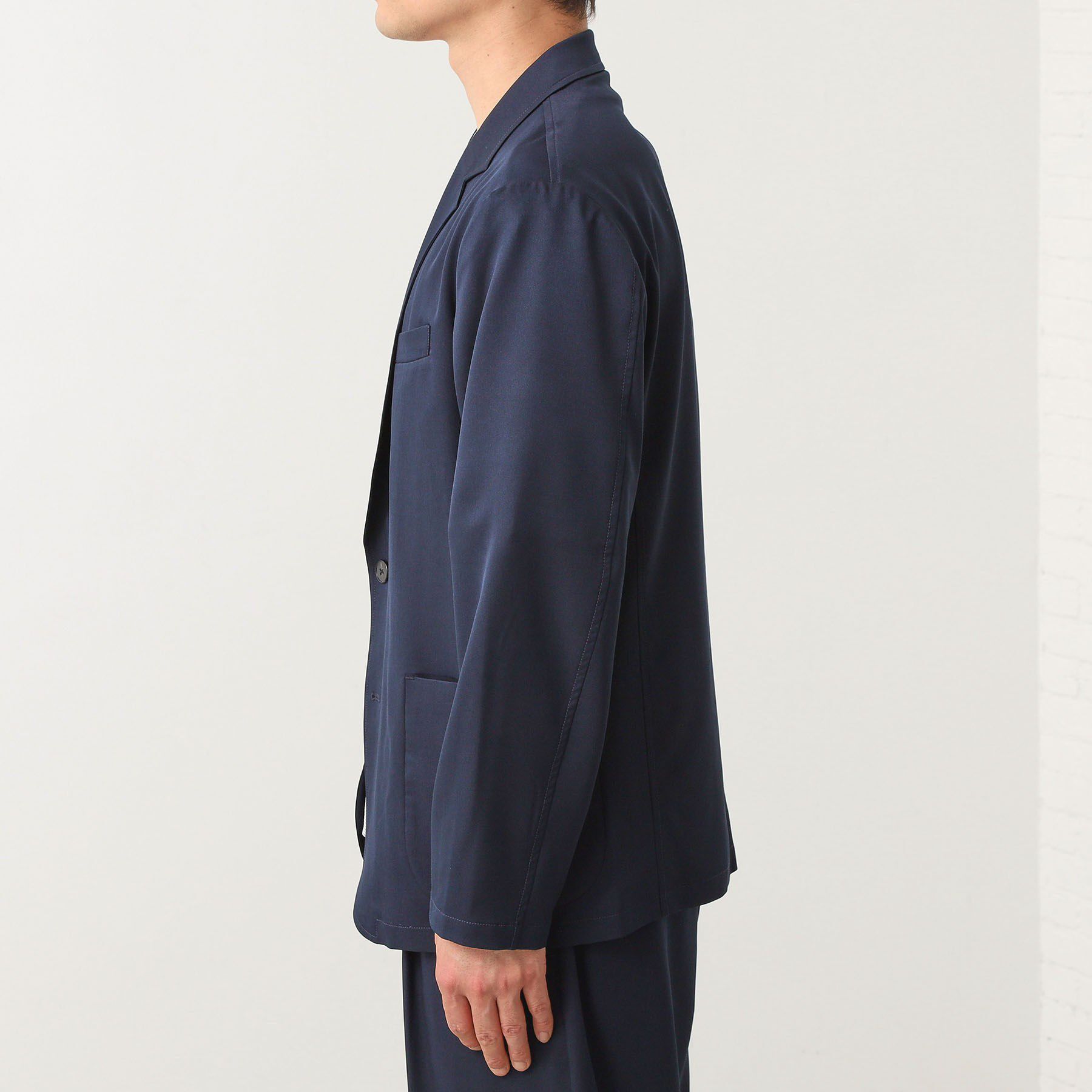 THE SHOP TK「スムースファイバーリラックスジャケット 【セットアップ可／UVカット／イージーケア／洗濯機OK】」|テーラードジャケット|