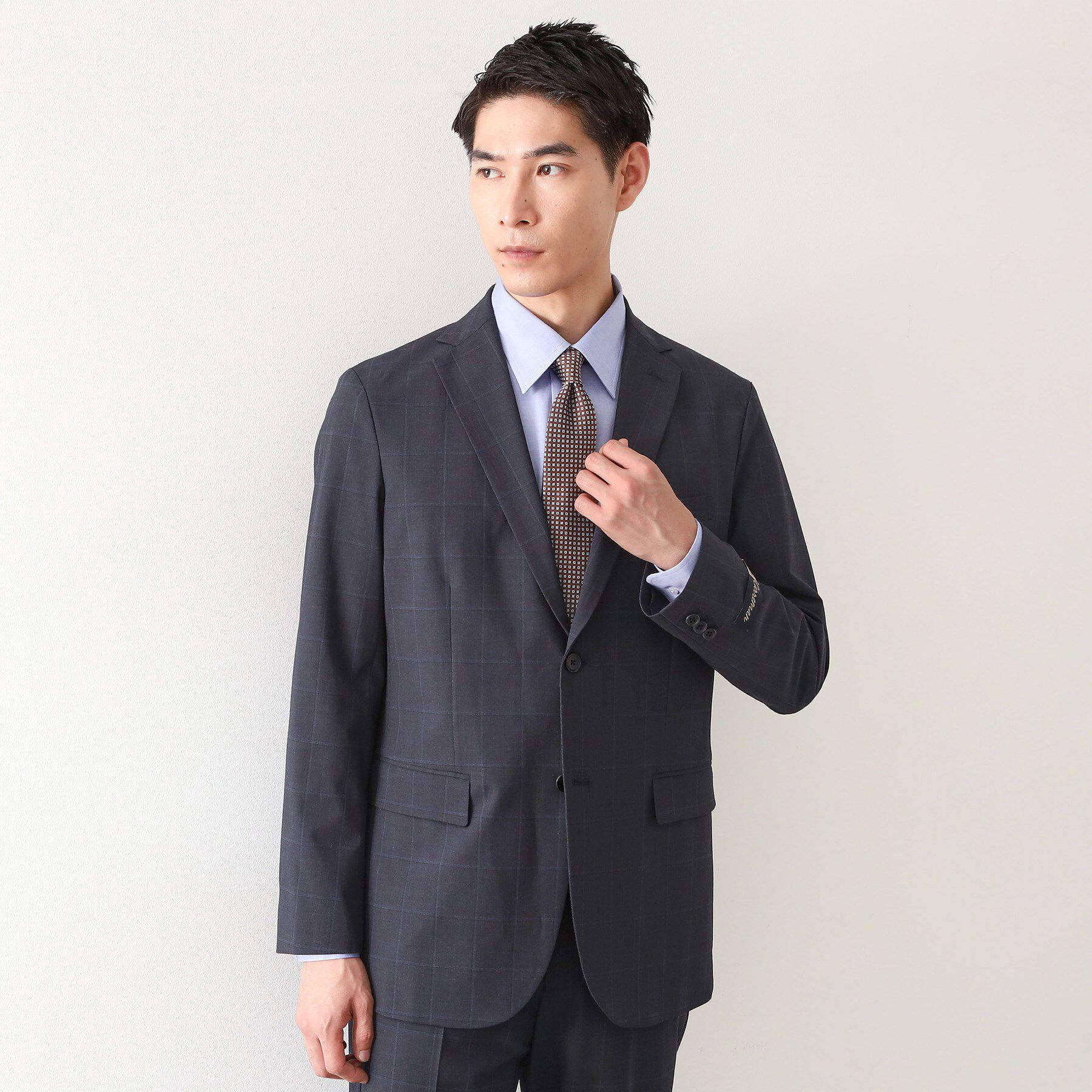 THE SHOP TK「CARREMAN／キャリーマンTRジャケット【セットアップ可/洗濯機OK】」|テーラードジャケット|ネイビー(294)