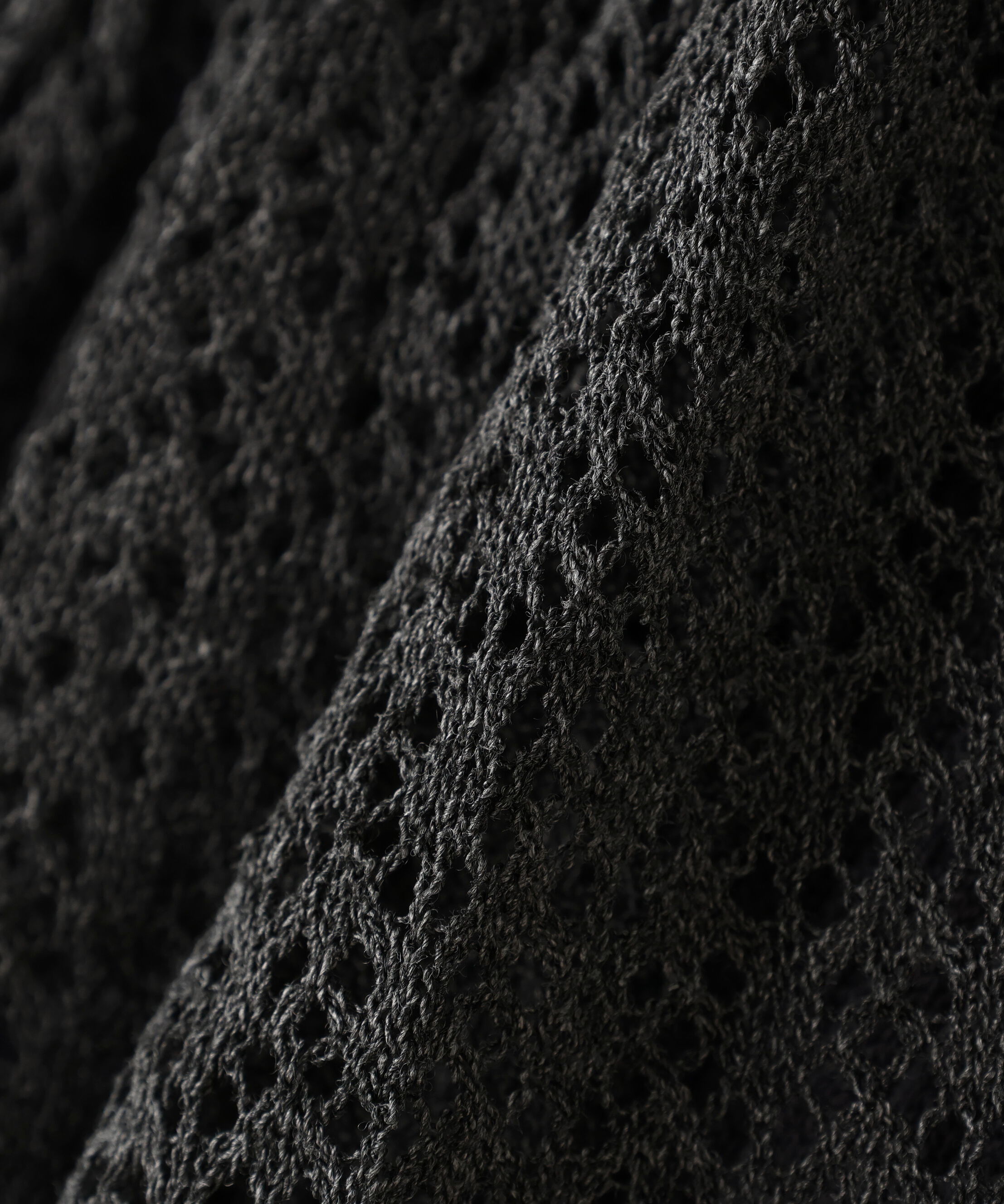  「レーストリムリブニット」|ニット・セーター|