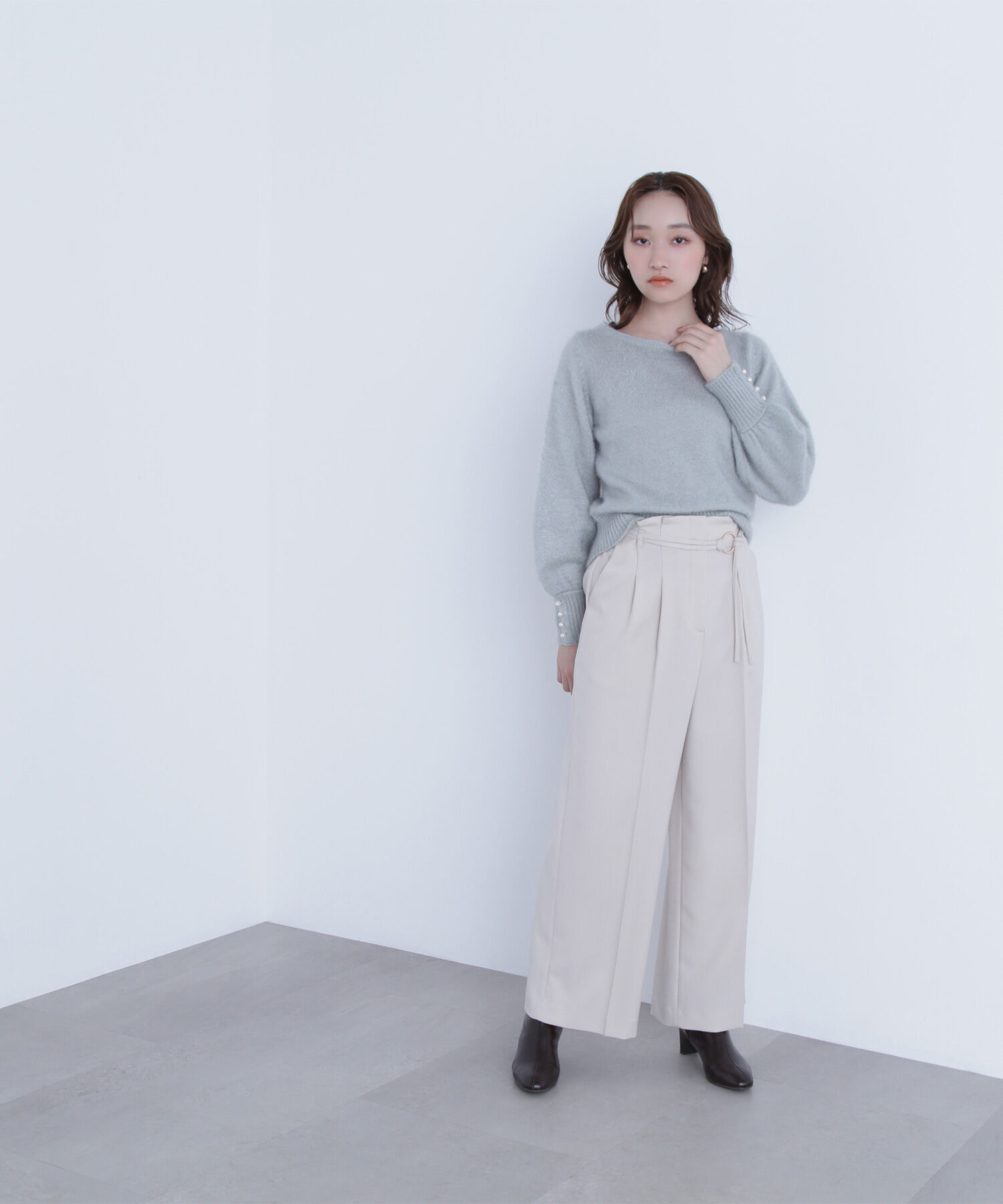  「ダブルベルトワイドパンツII」|その他|