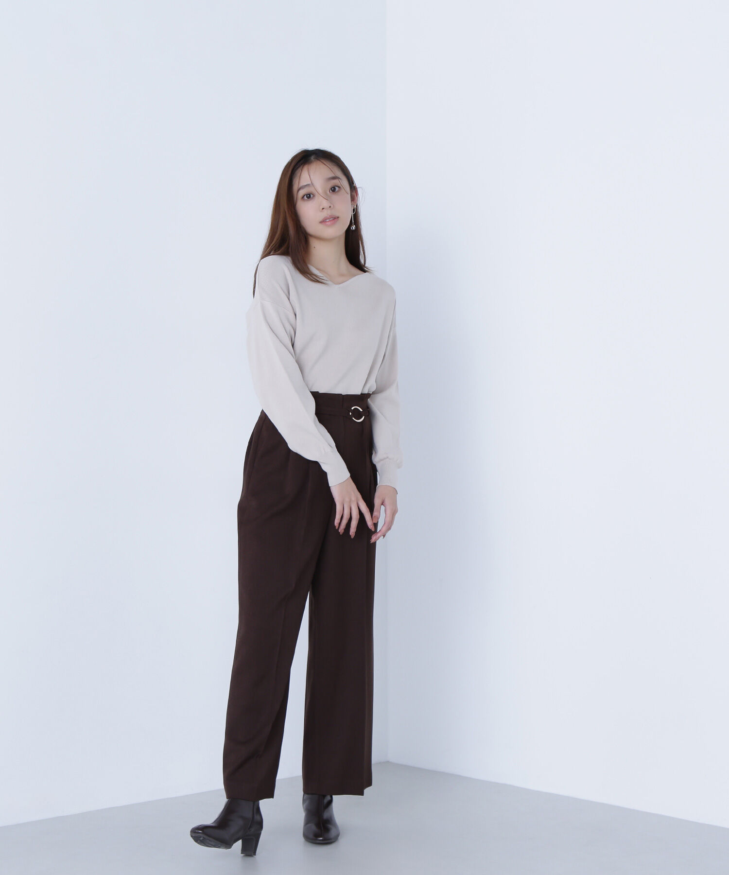  「ダブルベルトワイドパンツII」|その他|