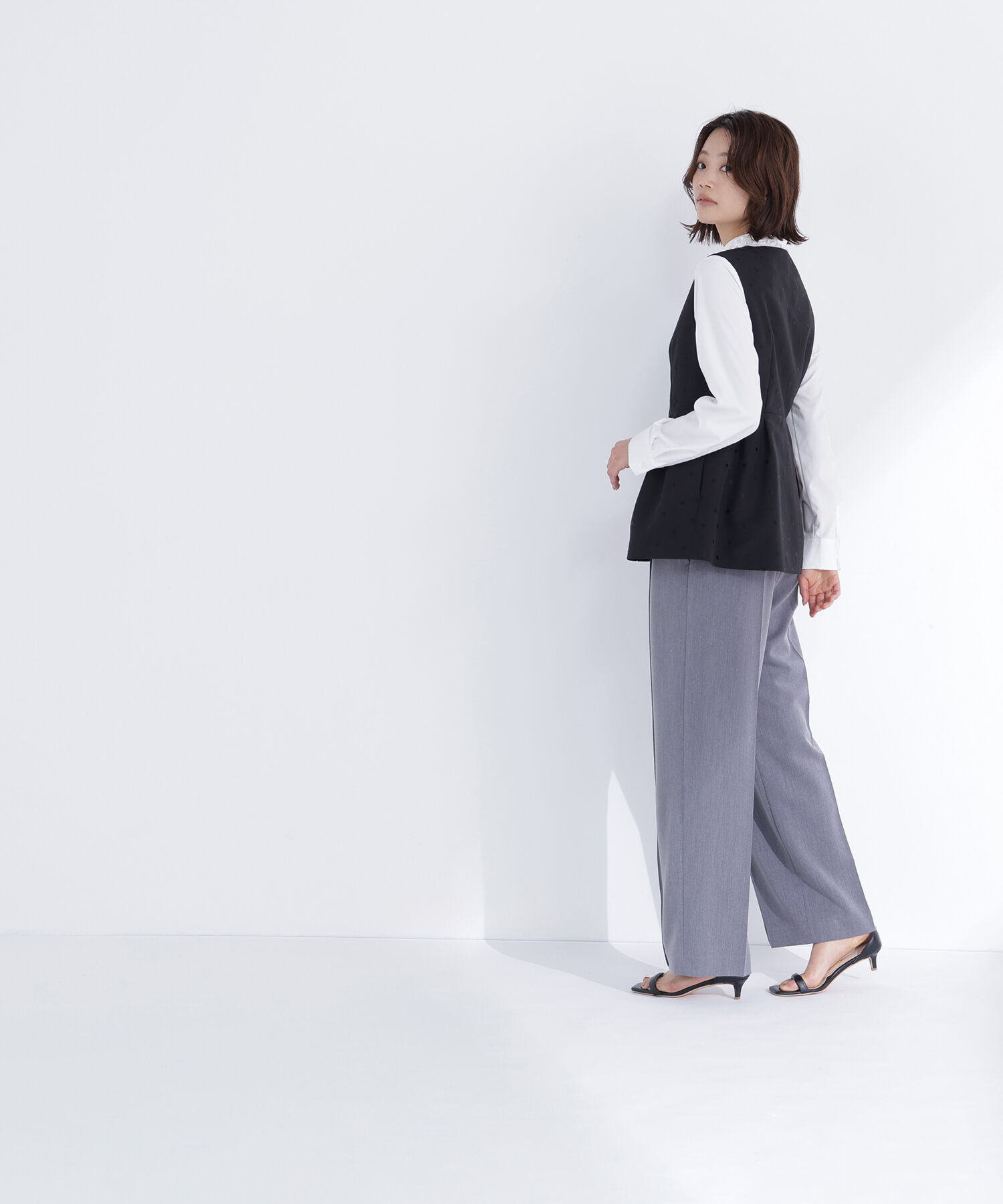  「ドットペプラムジレ」|ブルゾン・スタジャン|