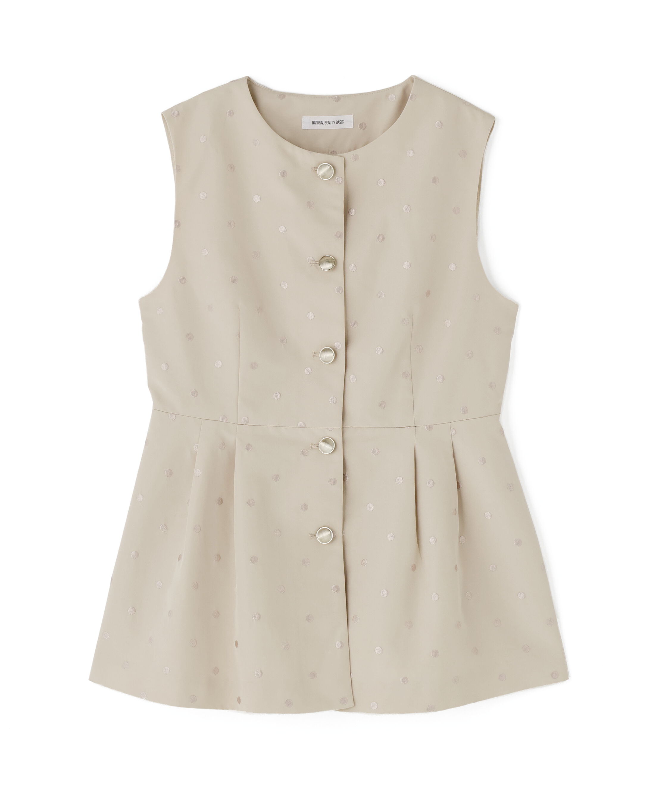  「ドットペプラムジレ」|ブルゾン・スタジャン|