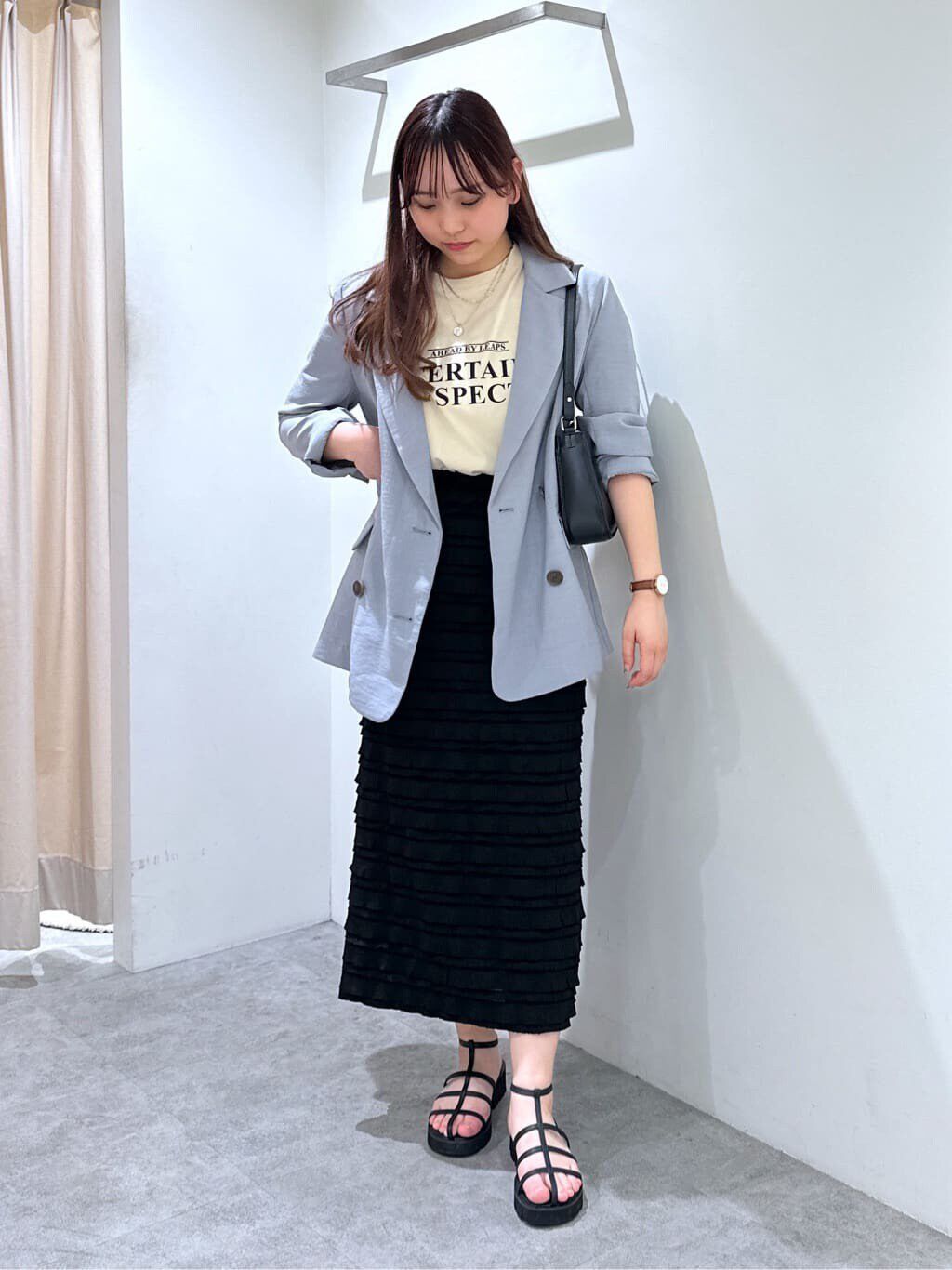  「[低身長サイズ/Sシリーズ]気流染めダブルジャケット」|その他|