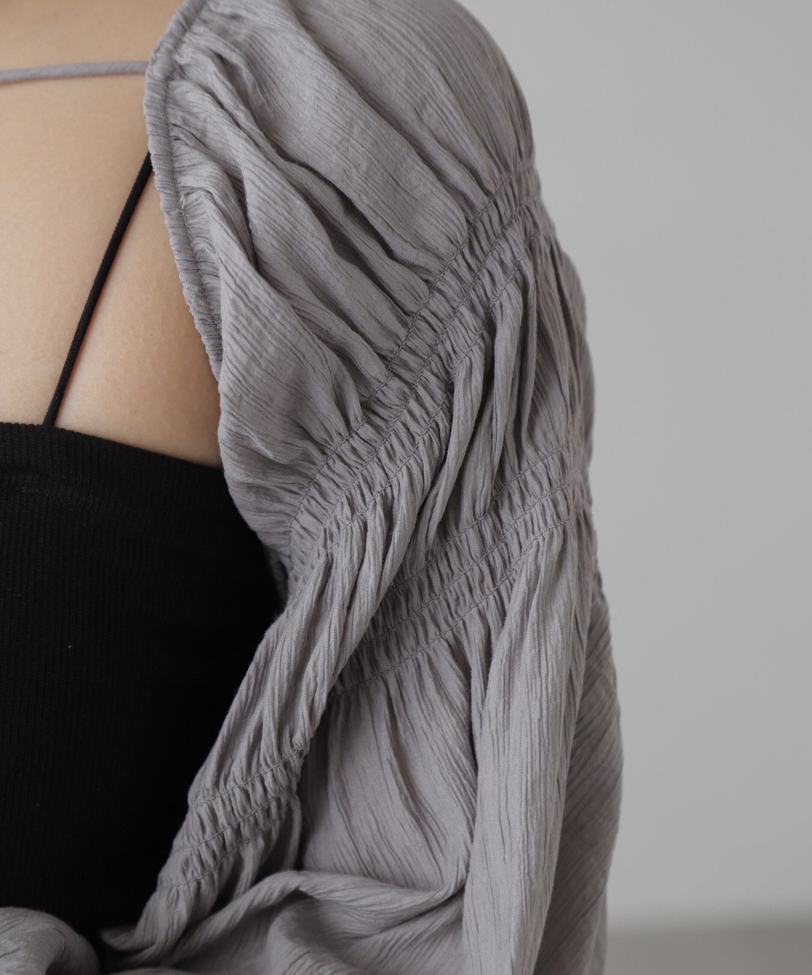  「ショート丈ボレロブラウス」|シャツ・ブラウス|