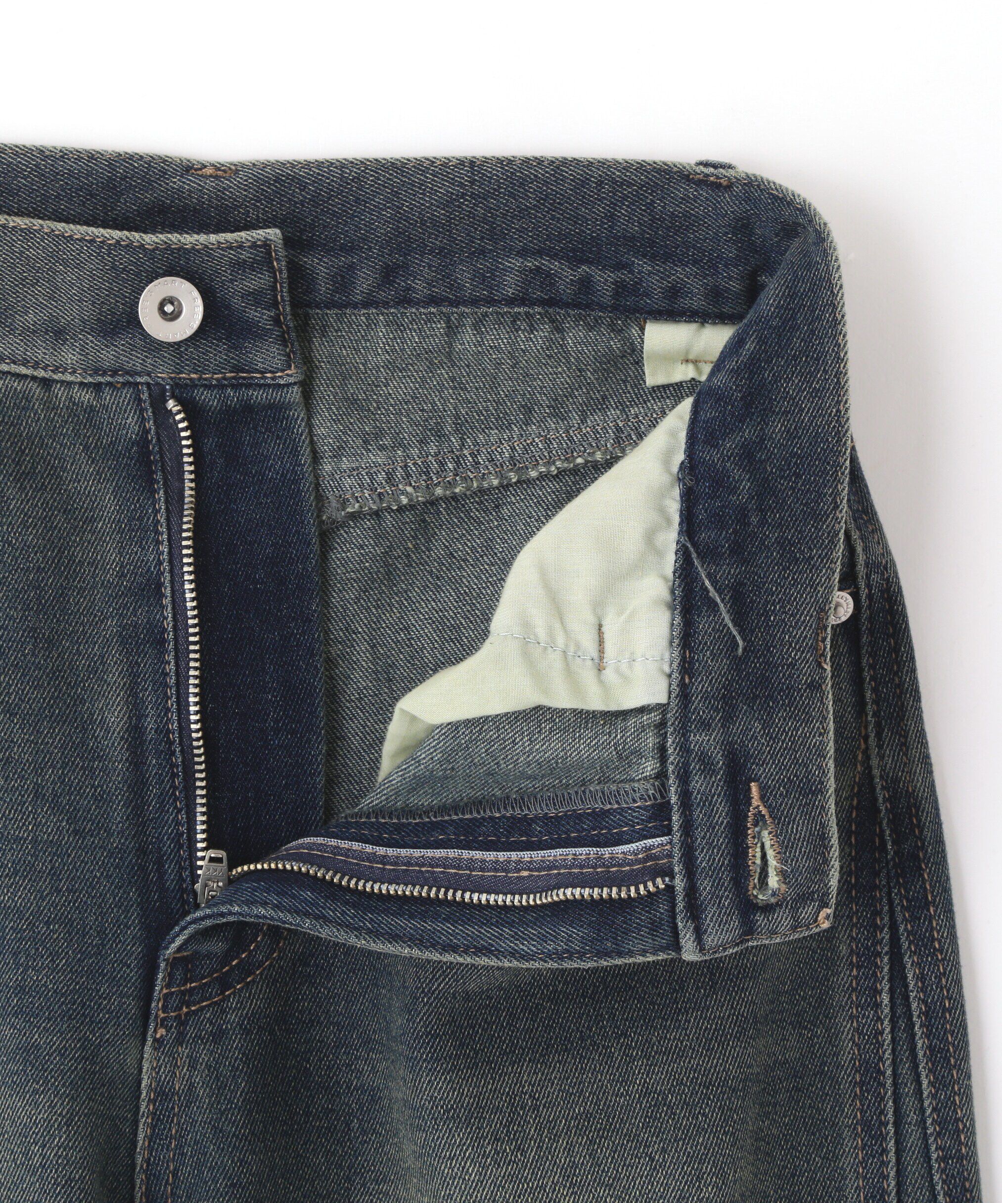  「[XS-Lサイズ展開]サイドパネルヴィンテージライクワイドデニム」|その他|