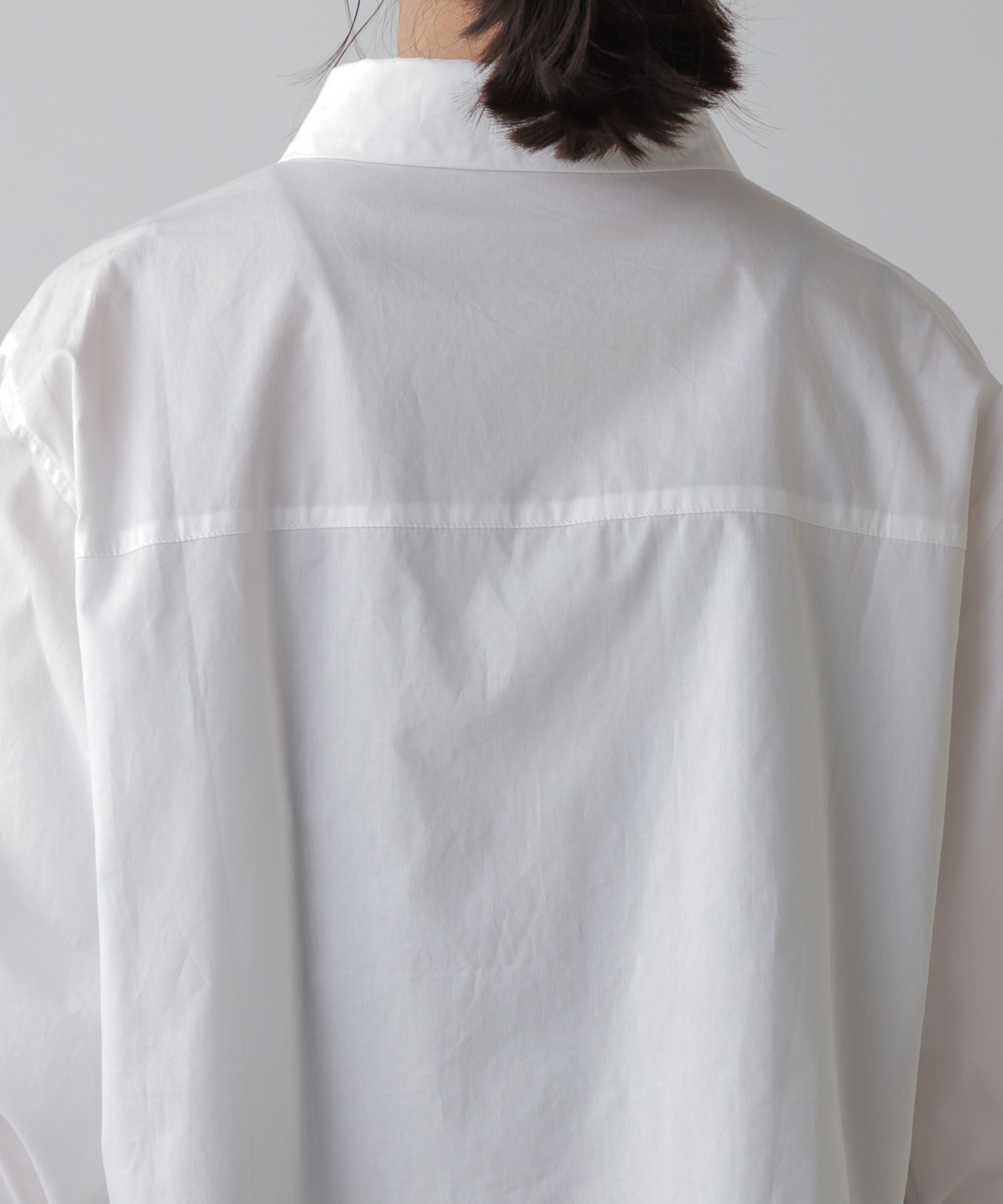  「ビッグポケットショート丈シャツ」|シャツ・ブラウス|