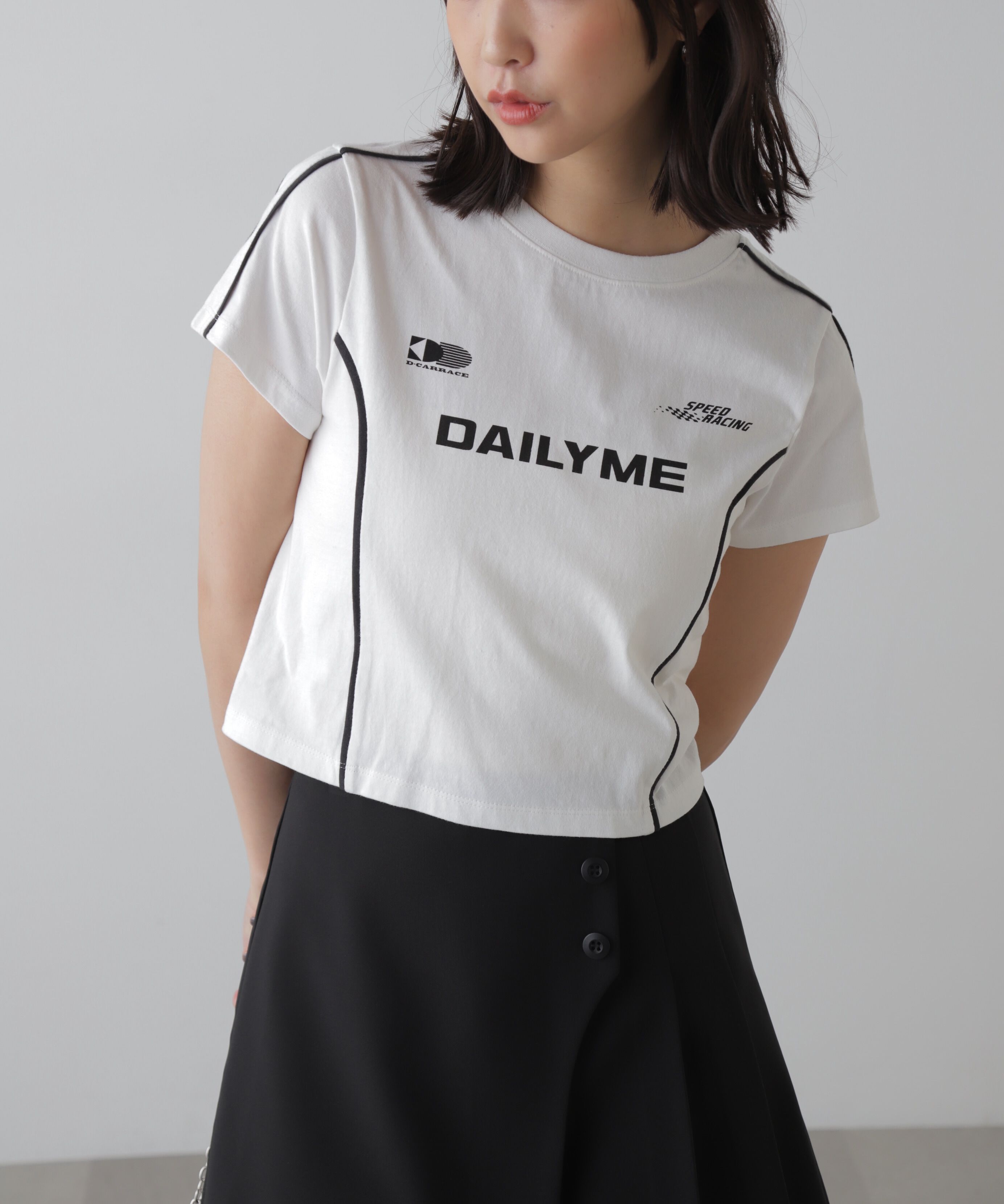  「コンパクトゲームラインTシャツ」|Tシャツ・カットソー|