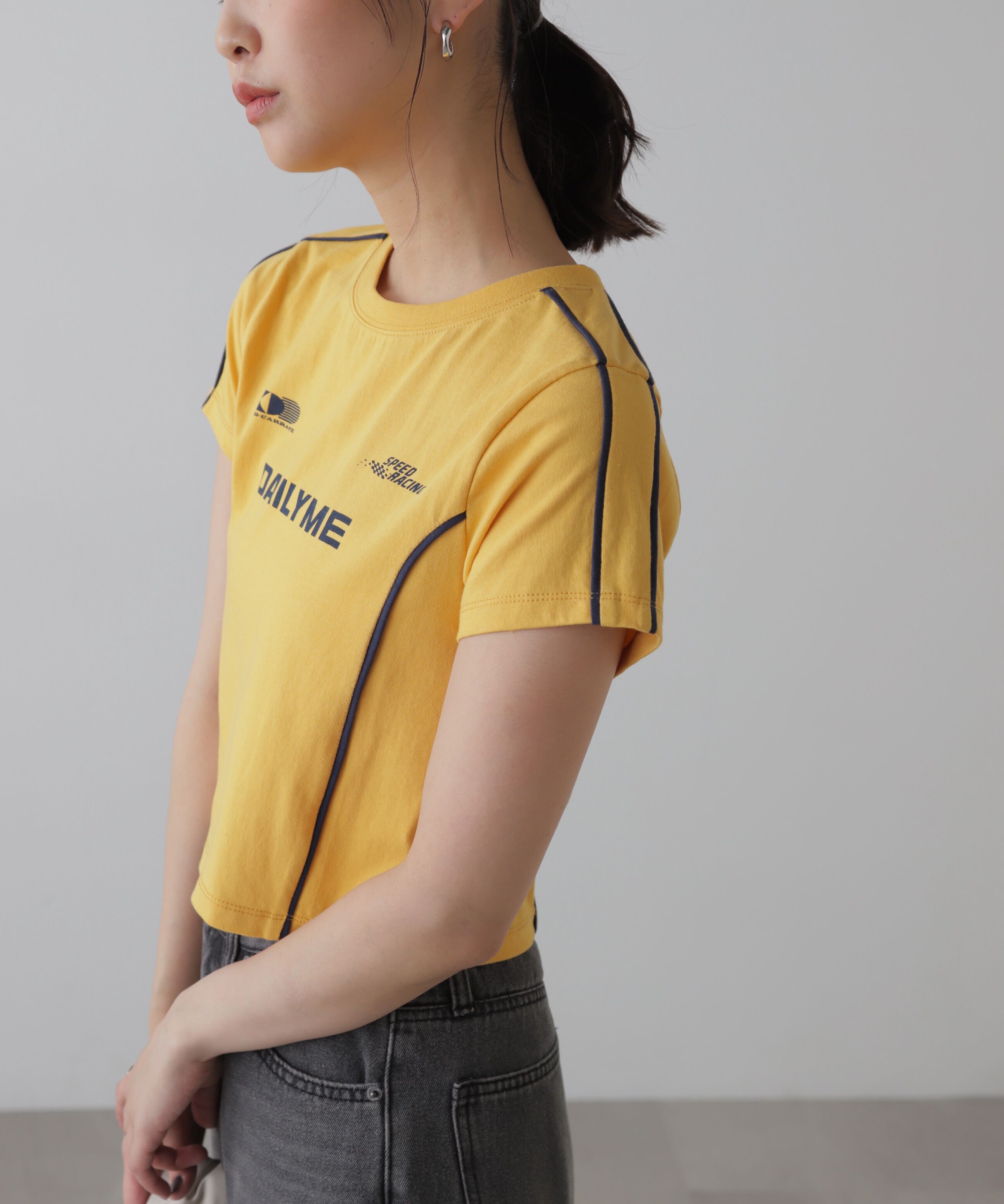  「コンパクトゲームラインTシャツ」|Tシャツ・カットソー|