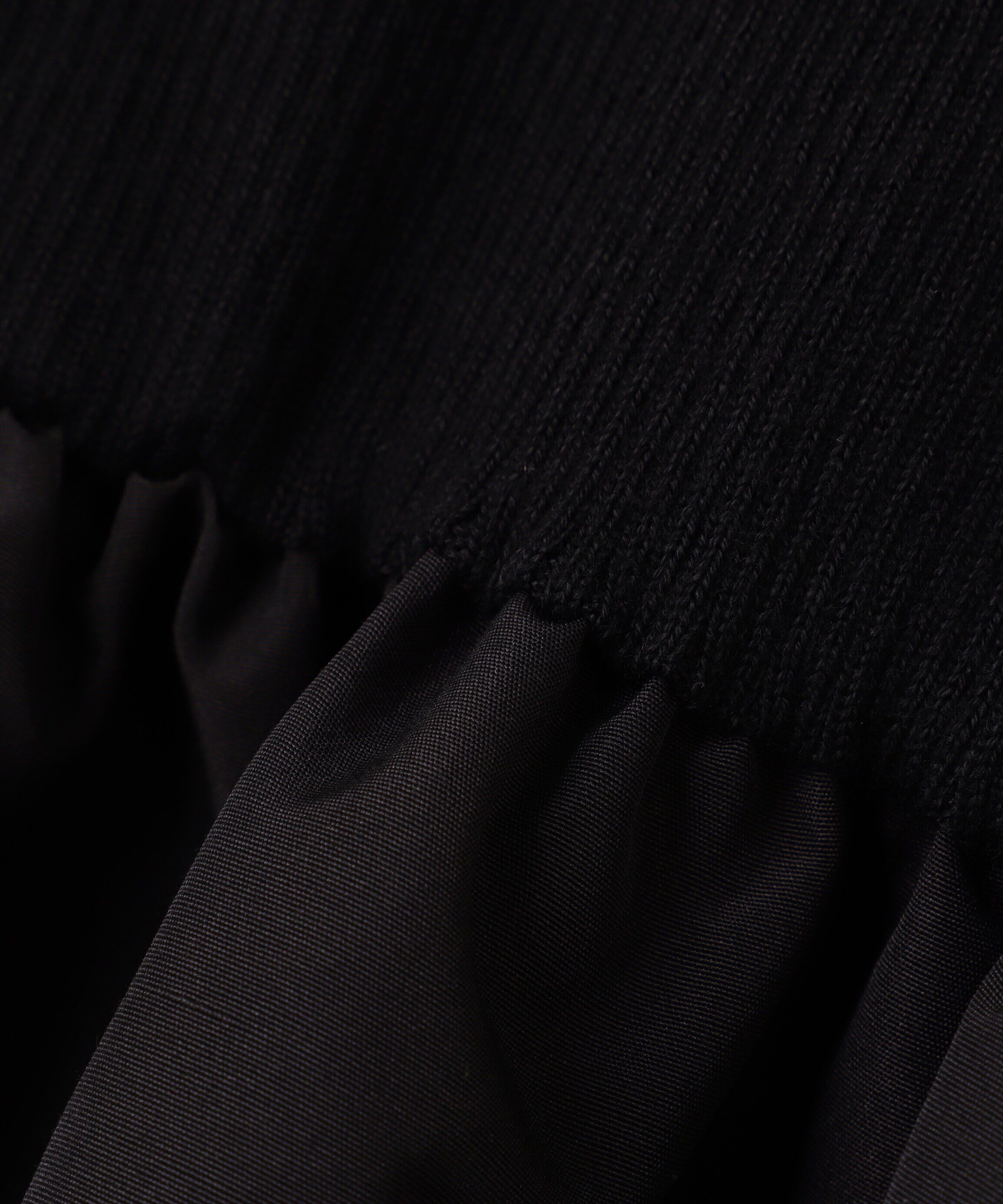  「布帛ドッキングクルーネックワンピース」|ワンピース|