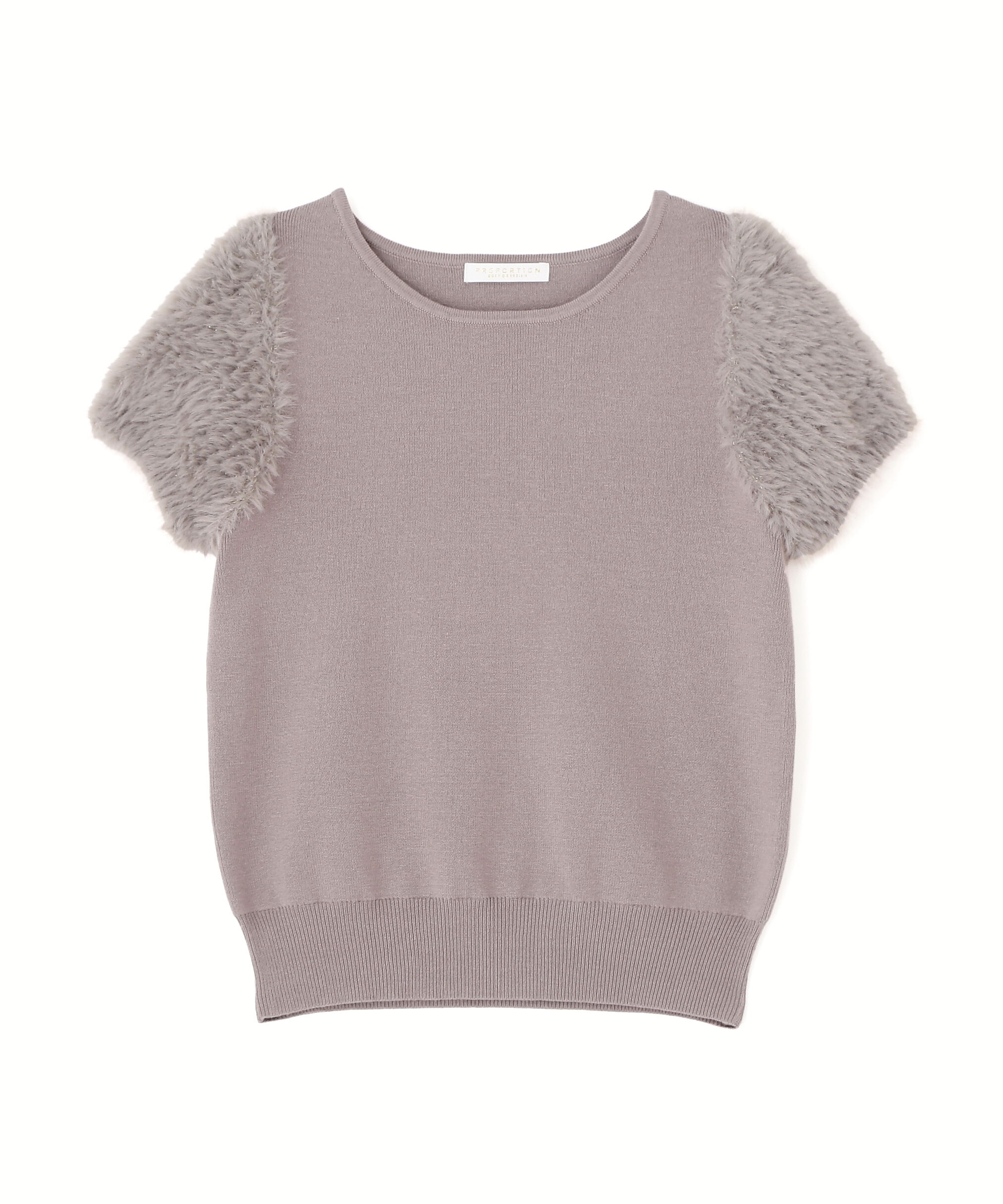 PROPORTION BODY DRESSING「＜ハンドウォッシャブル＞ドッキングスリーブニット」|ニット・セーター|