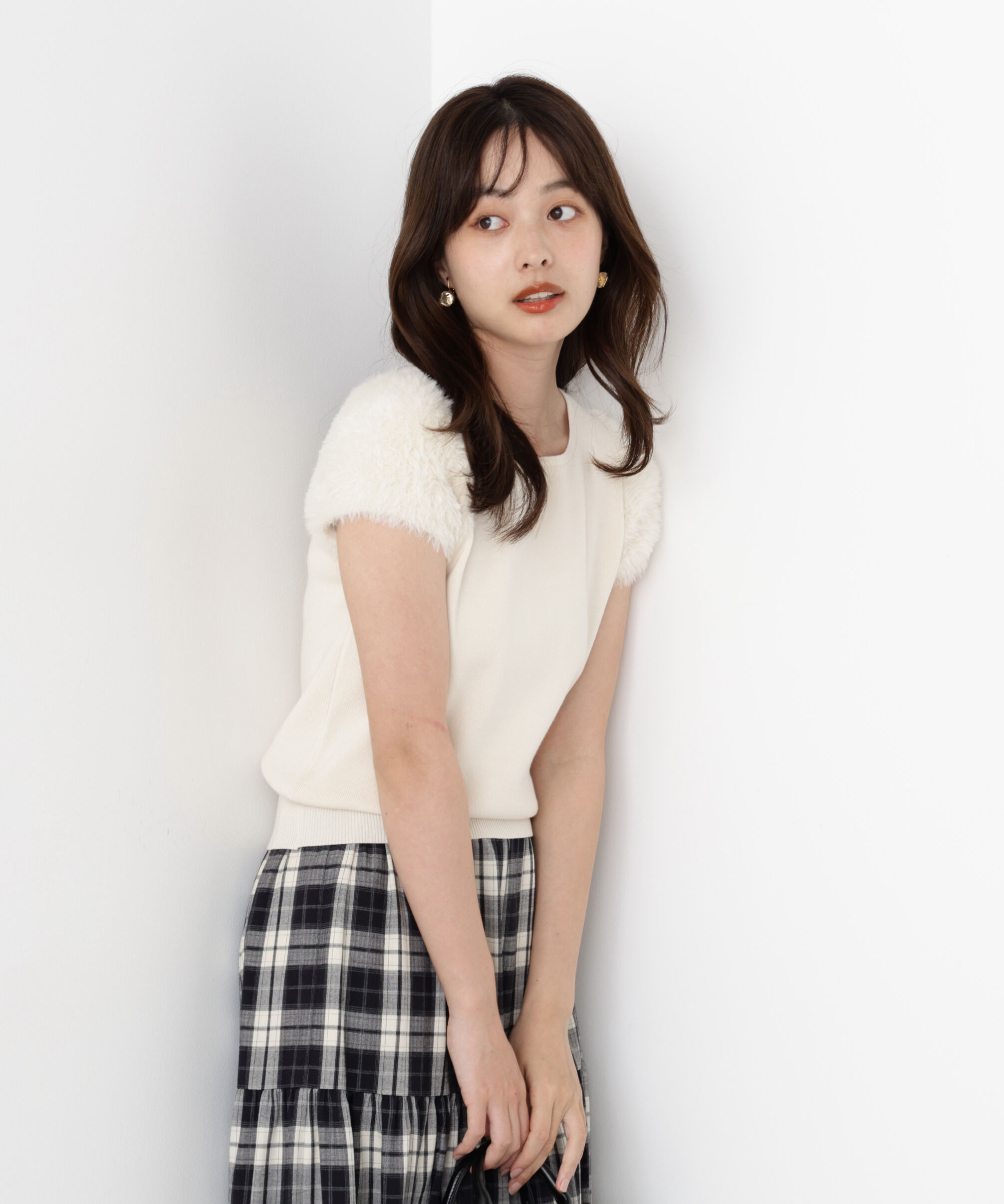 PROPORTION BODY DRESSING「＜ハンドウォッシャブル＞ドッキングスリーブニット」|ニット・セーター|