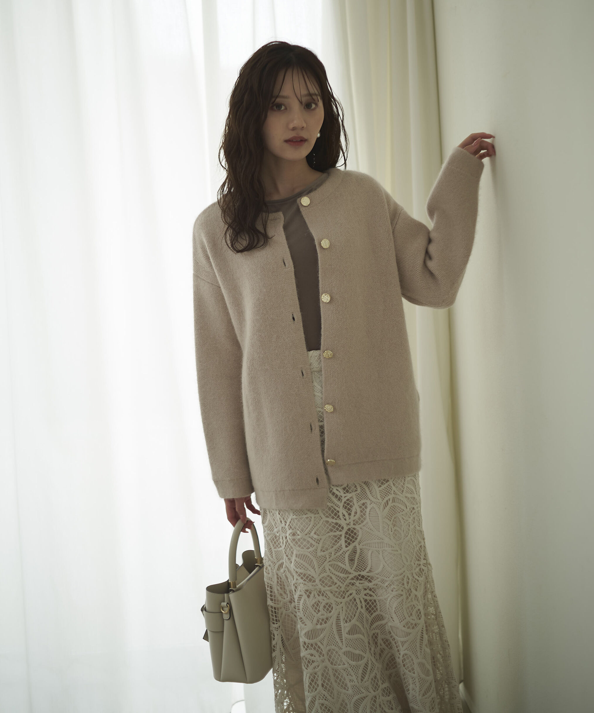 PROPORTION BODY DRESSING「ケミカルレースマーメイドスカート 25AW」|スカート|