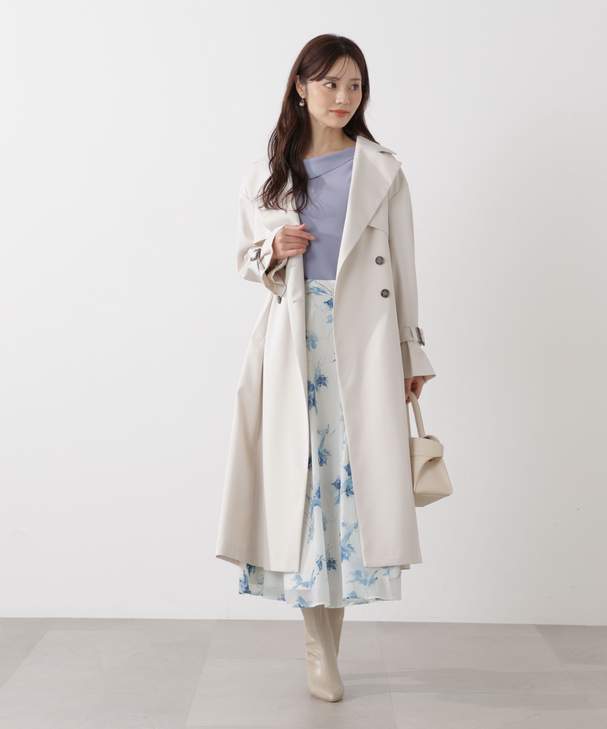 PROPORTION BODY DRESSING「フラワープリントスカート」|スカート|