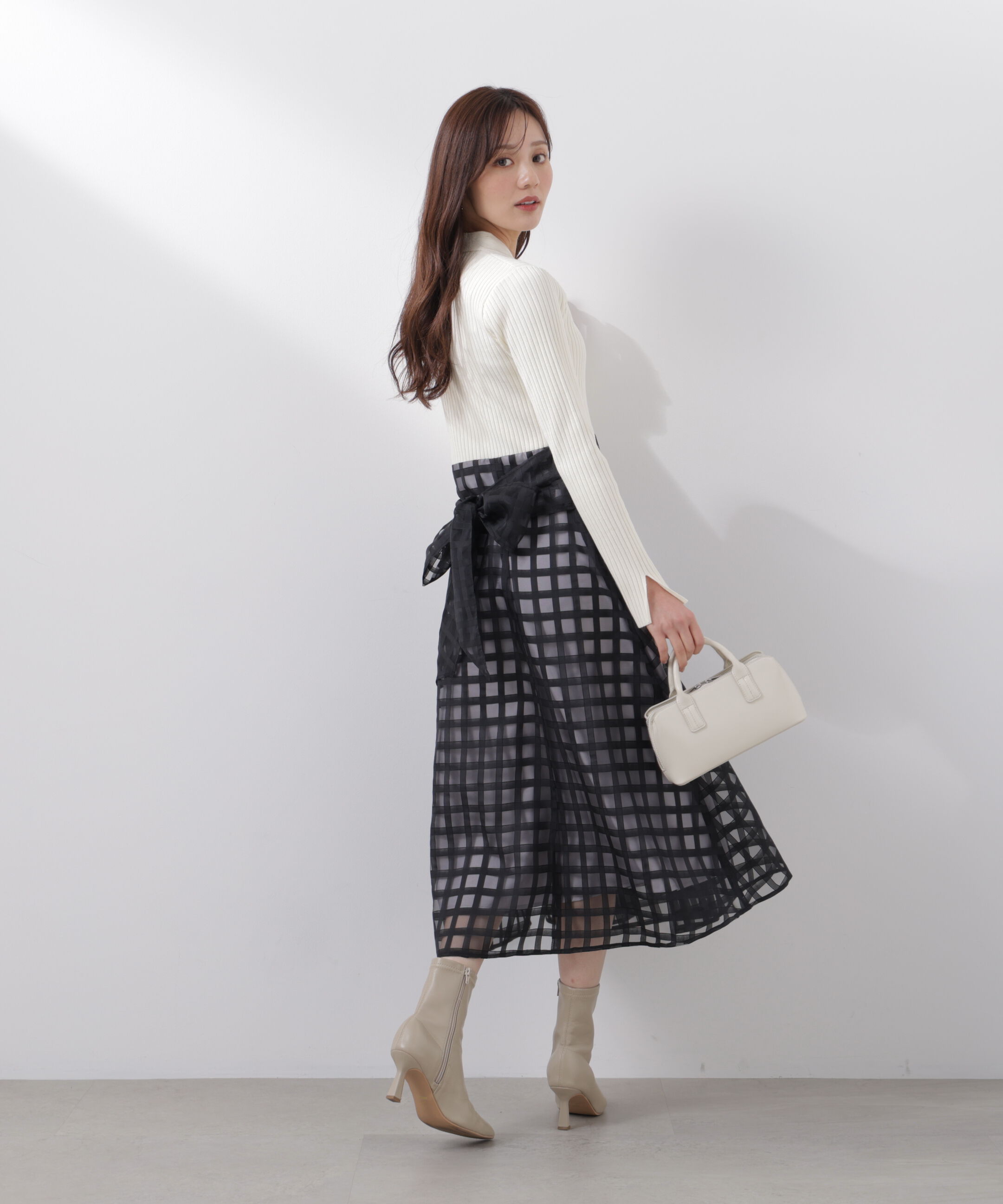 PROPORTION BODY DRESSING「ポロカラーニットワンピース　26SS」|ワンピース|