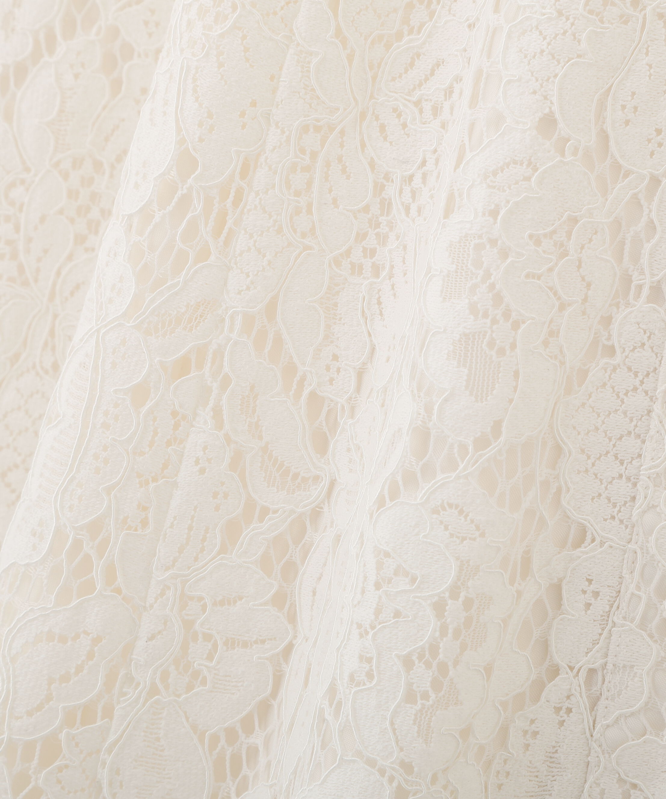 PROPORTION BODY DRESSING「フロントボタンレースワンピース 26SS」|ワンピース|