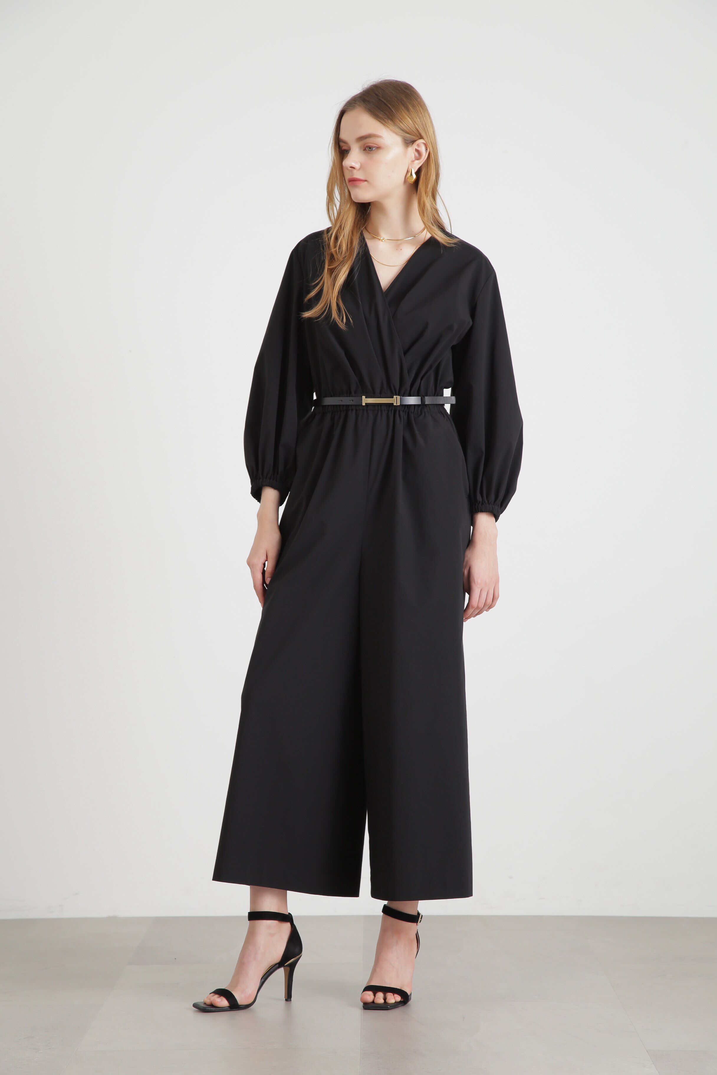  「◆カシュクールジャンプスーツ」|ワンピース|