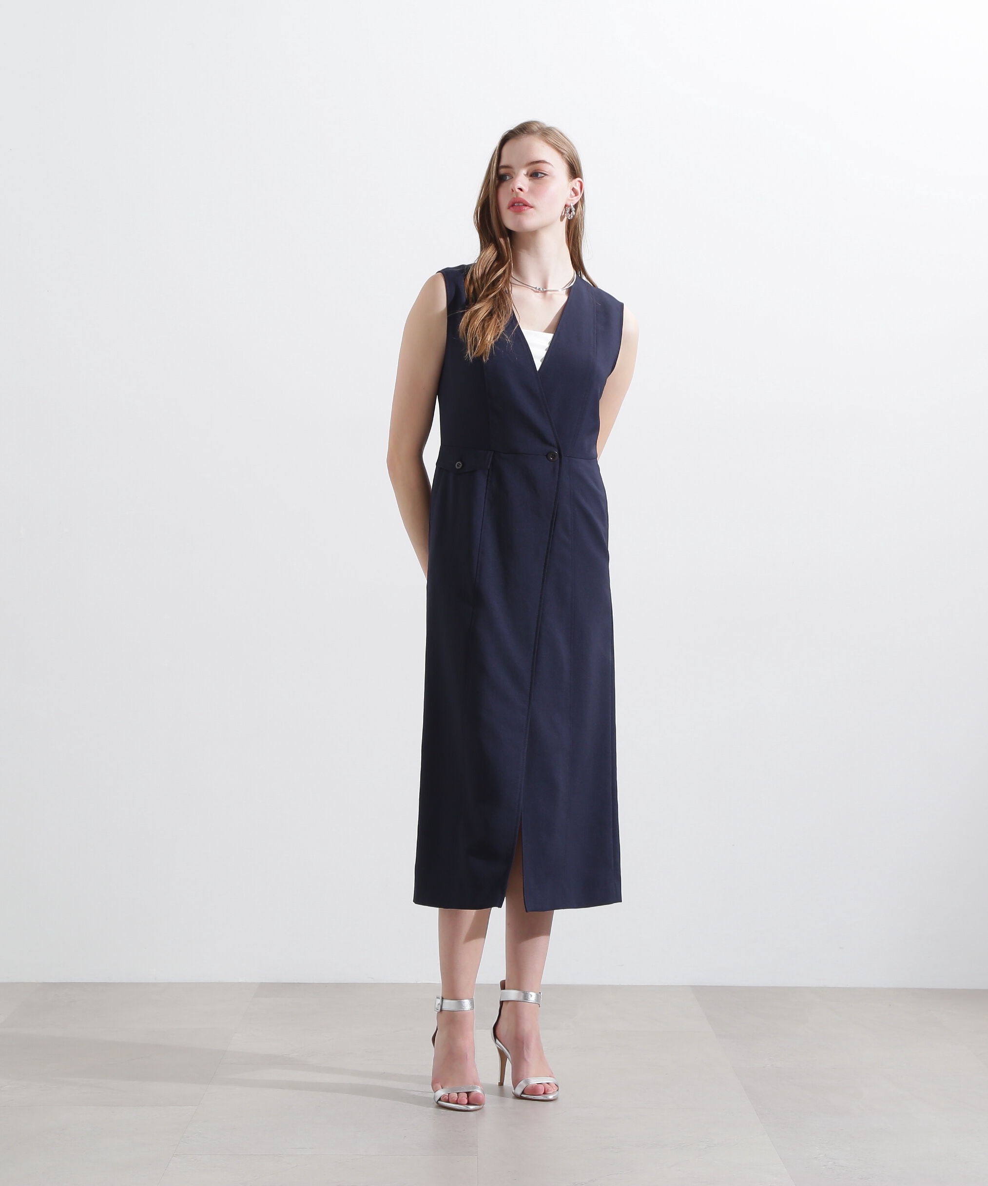  「◆ラップカシュクールワンピース」|ワンピース|