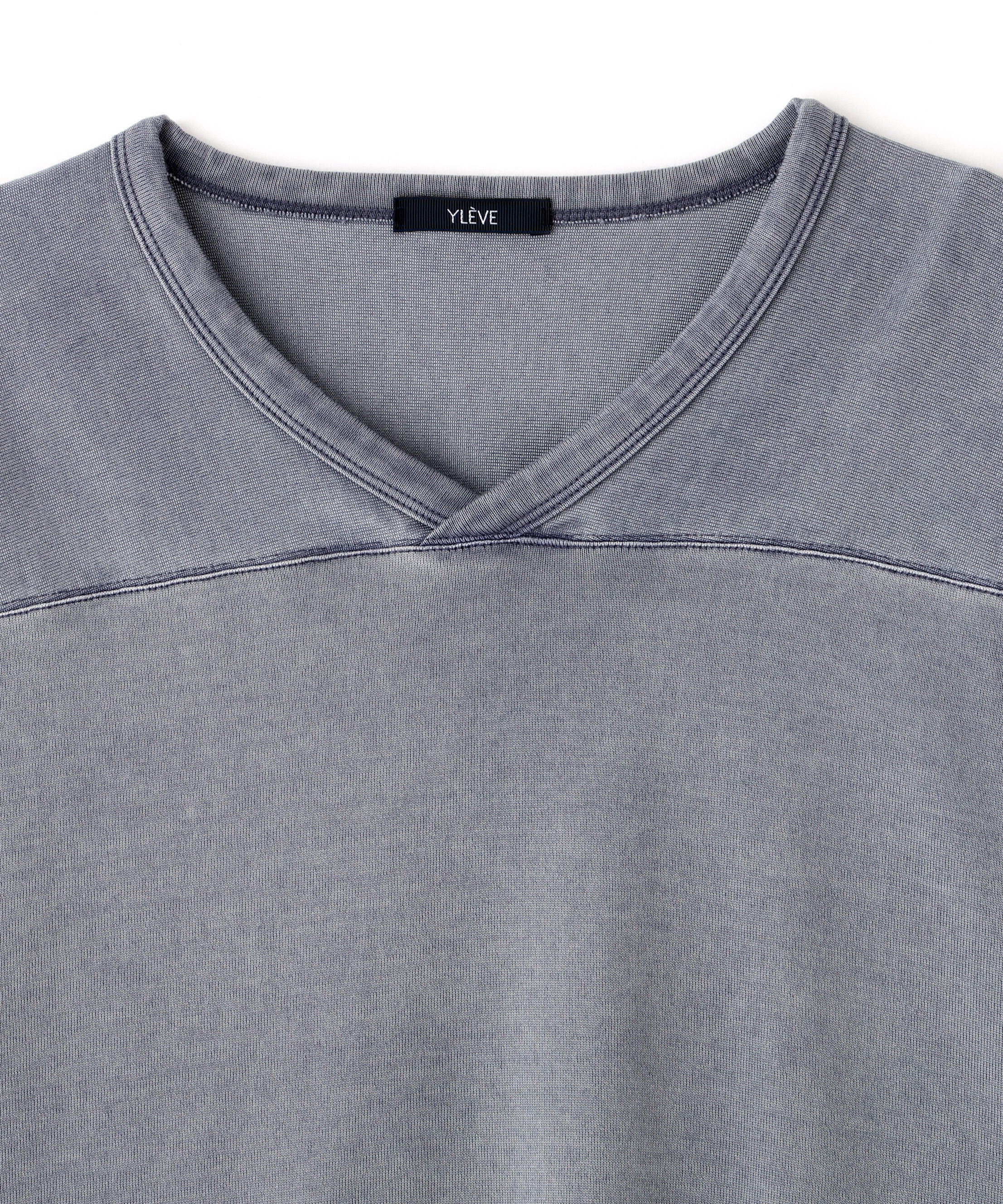 YLEVE 「YLEVE / COTTON RAYON PIGMENT DYE HOCKEY PULLOVER」|Tシャツ・カットソー|