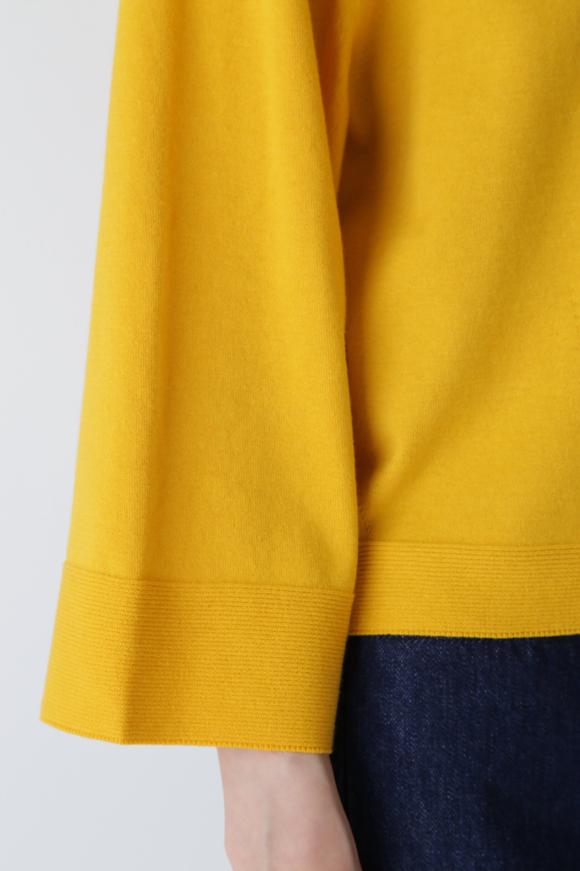  「◆コットンポリエステルキュプラニットプルオーバー」|ニット・セーター|