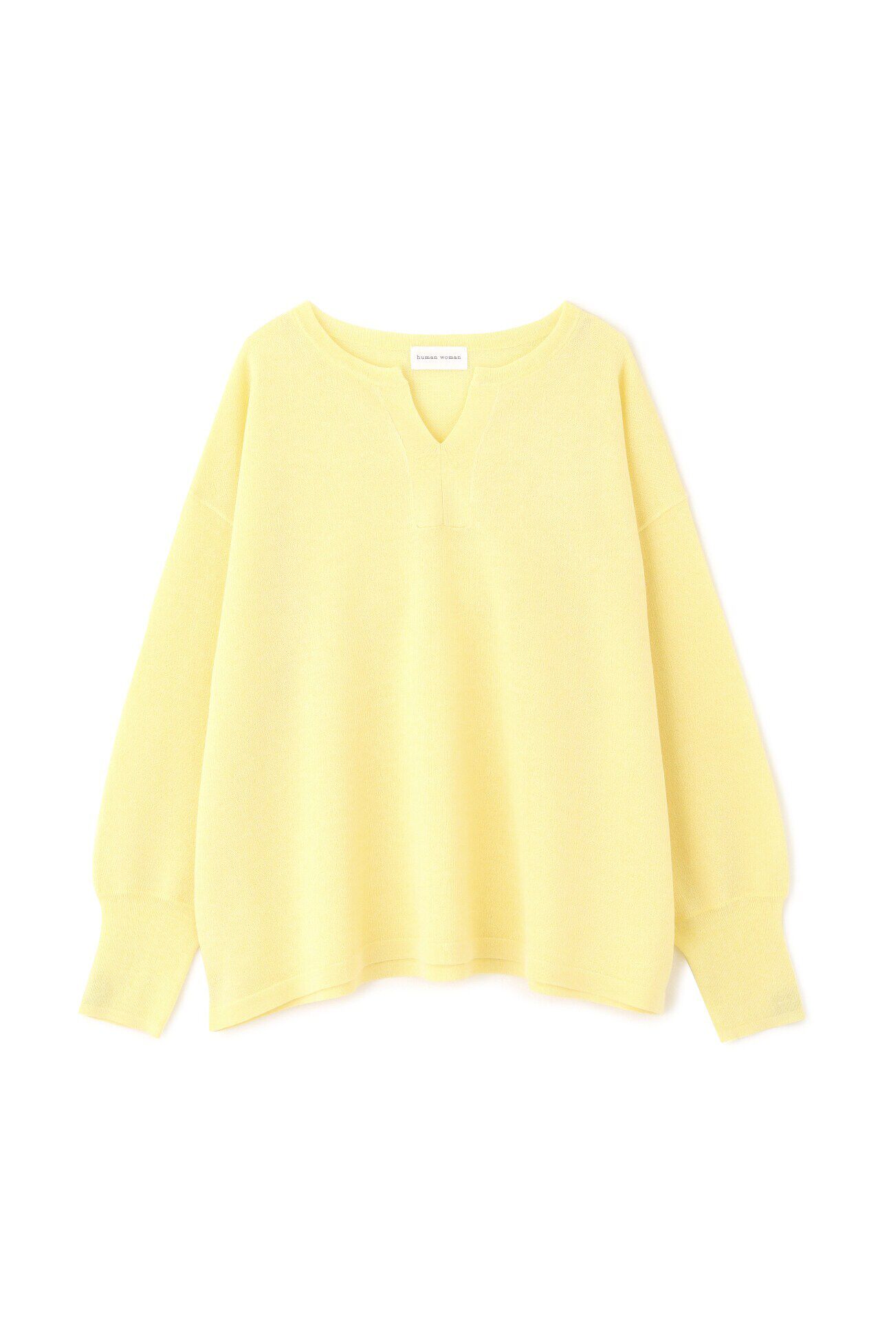  「◆キーネックメランジニット」|ニット・セーター|