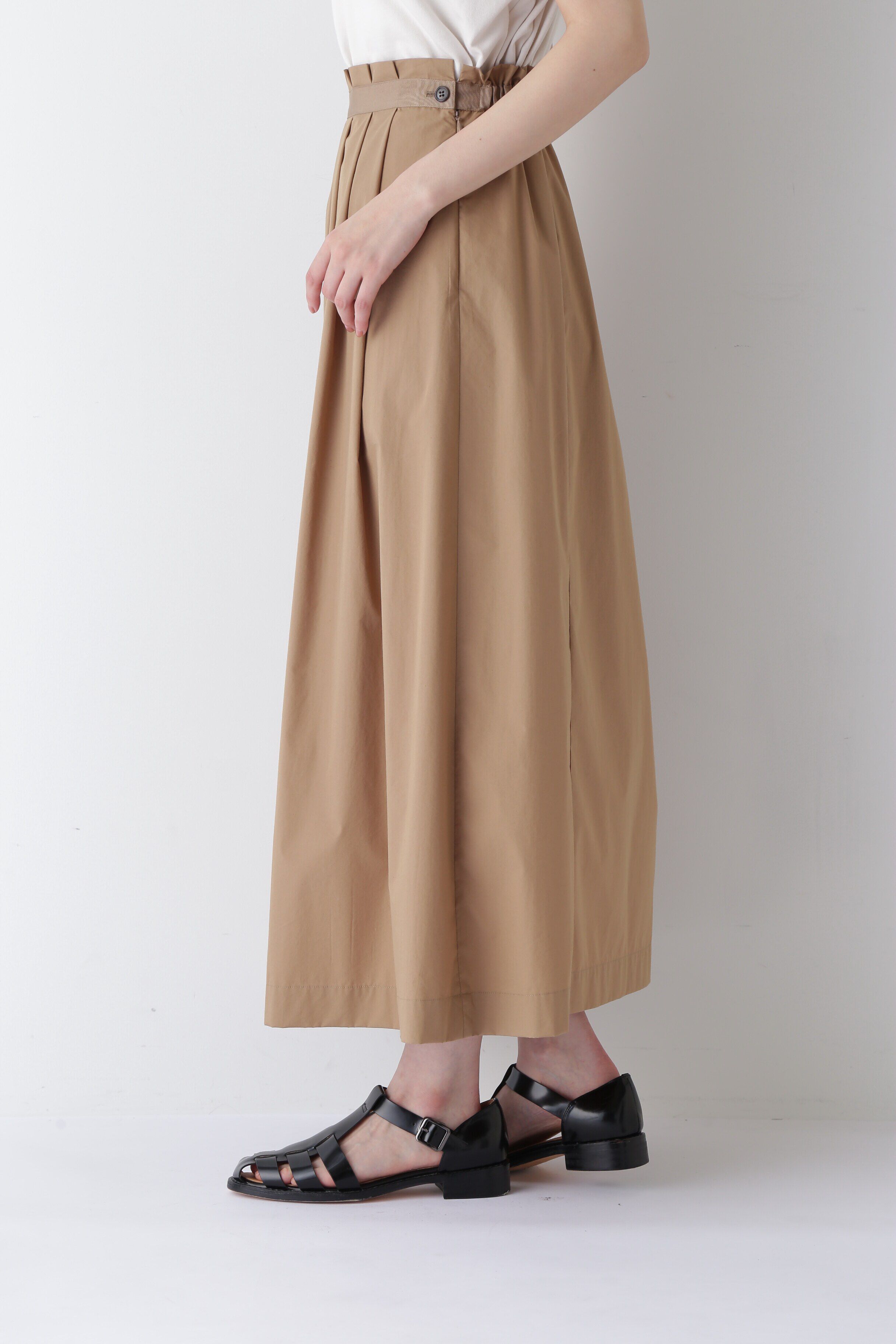  「◆コットンＰＥタックスカート」|スカート|