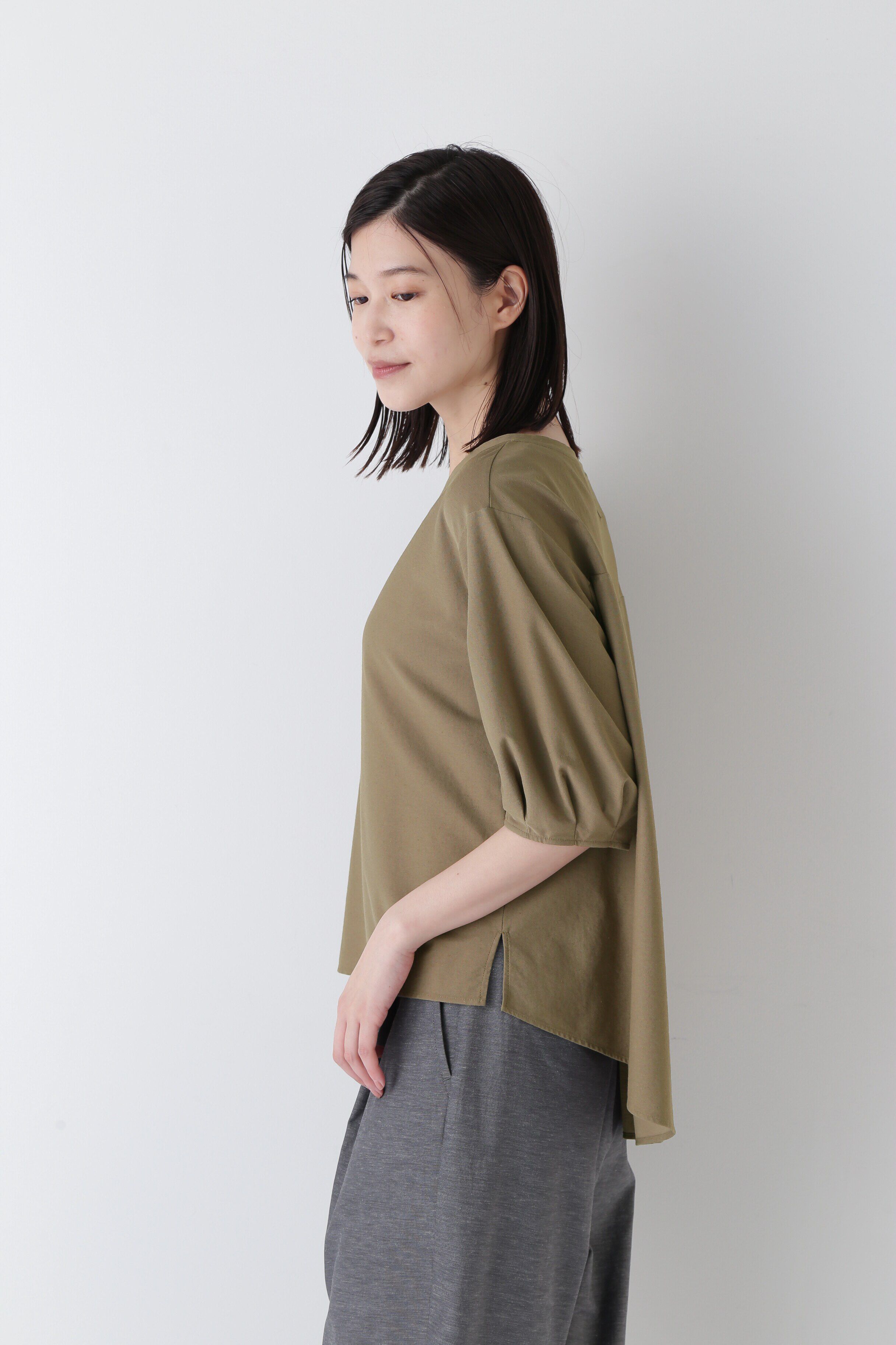  「◆フハクドッキングＶネックプルオーバー」|Tシャツ・カットソー|