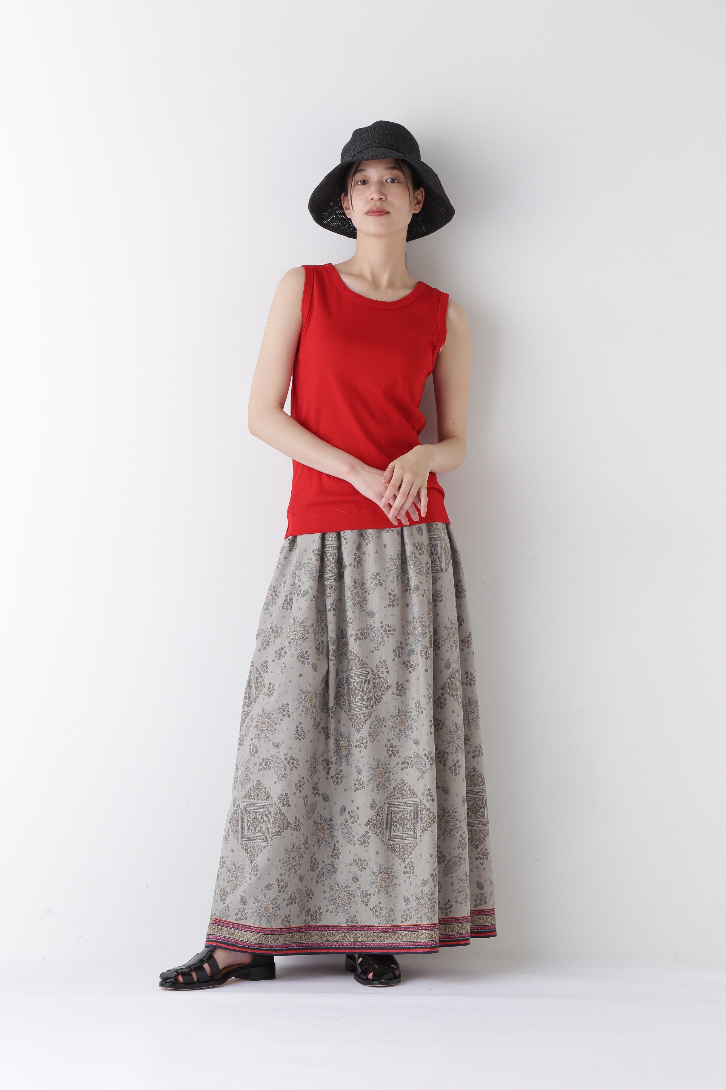  「◆オーガニックコットンフライスタンクトップ」|Tシャツ・カットソー|