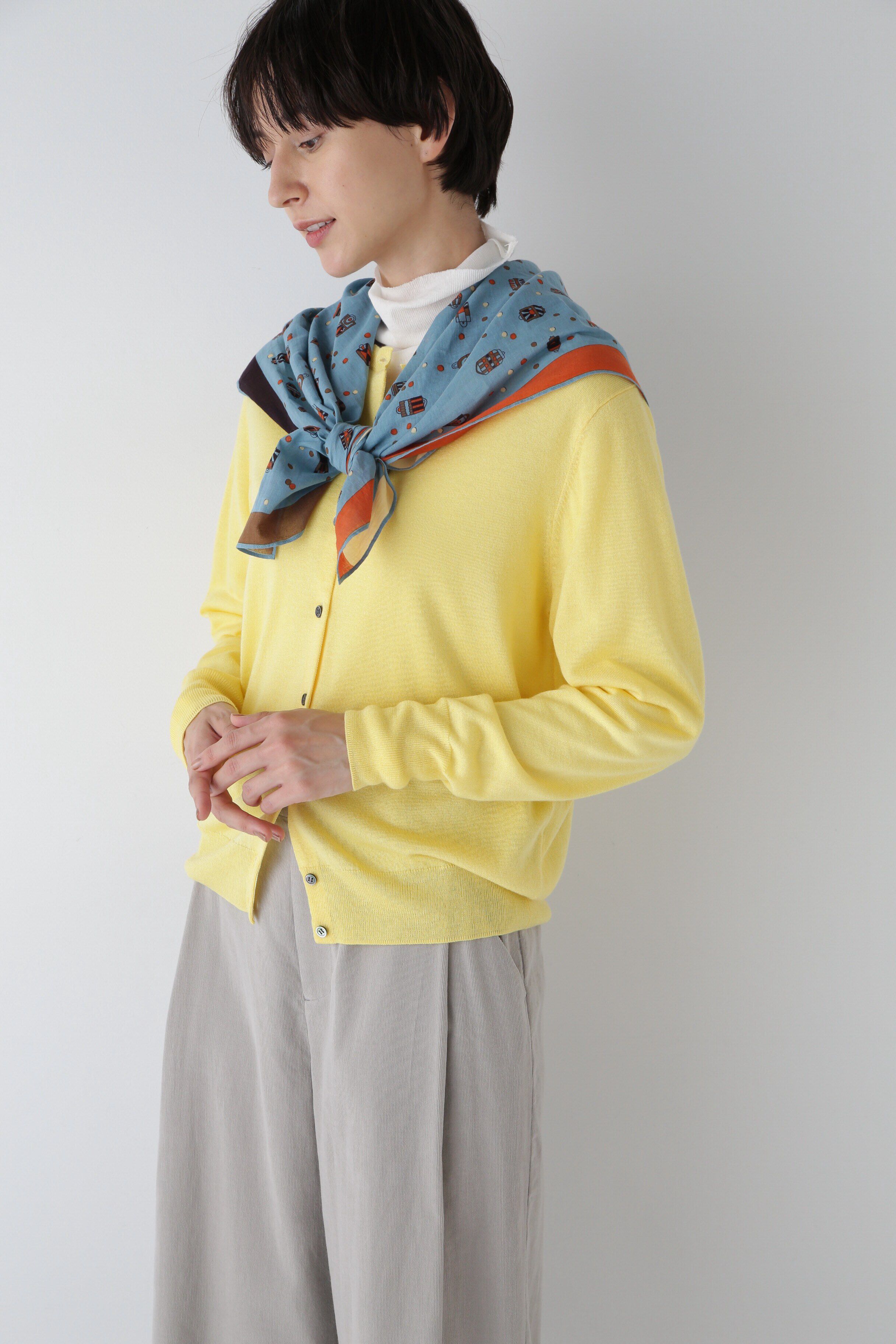  「◆ベーシッククルーネックカーディガン」|ニット・セーター|