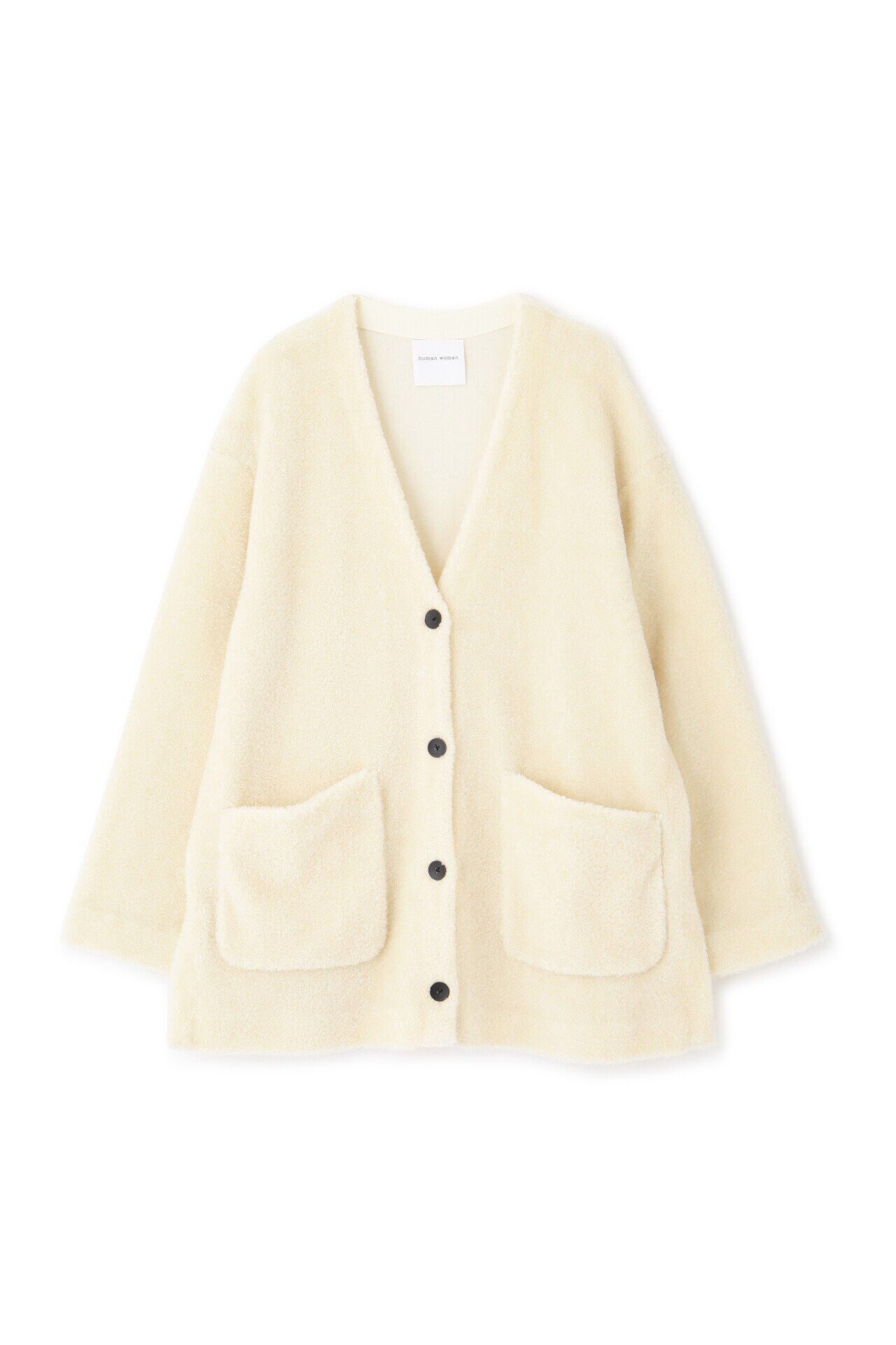  「◆トイプー起毛Ｖネックカーディガン」|Tシャツ・カットソー|