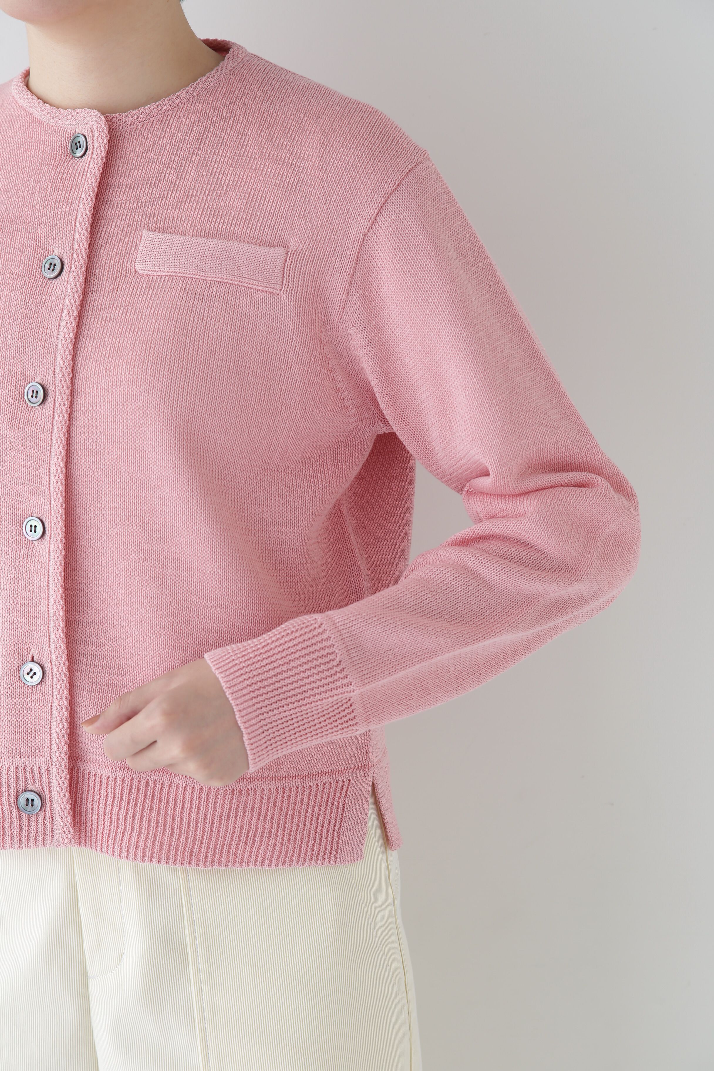  「◆【ウォッシャブル】ミドルゲージギマカーディガン」|ニット・セーター|