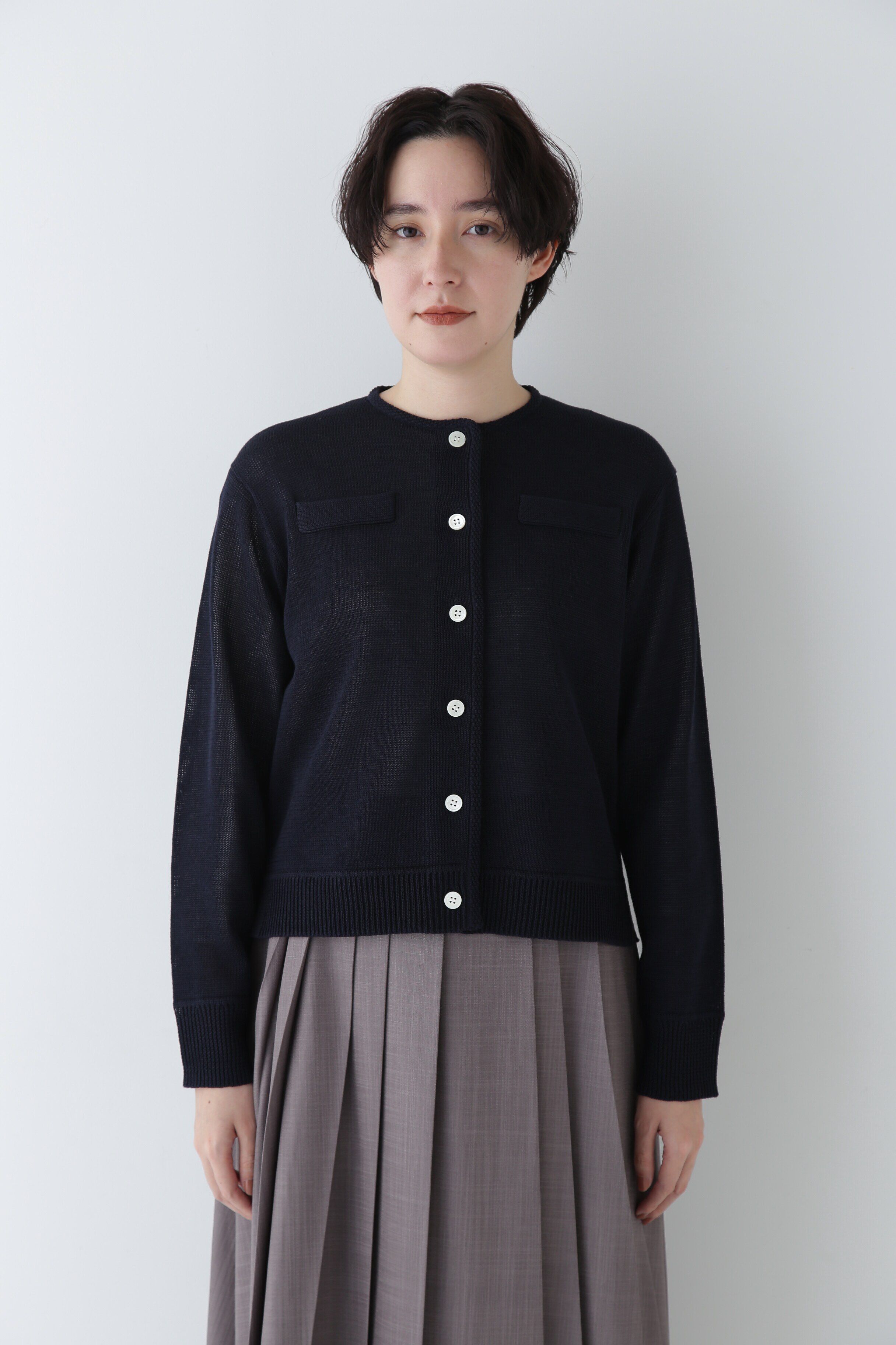  「◆【ウォッシャブル】ミドルゲージギマカーディガン」|ニット・セーター|