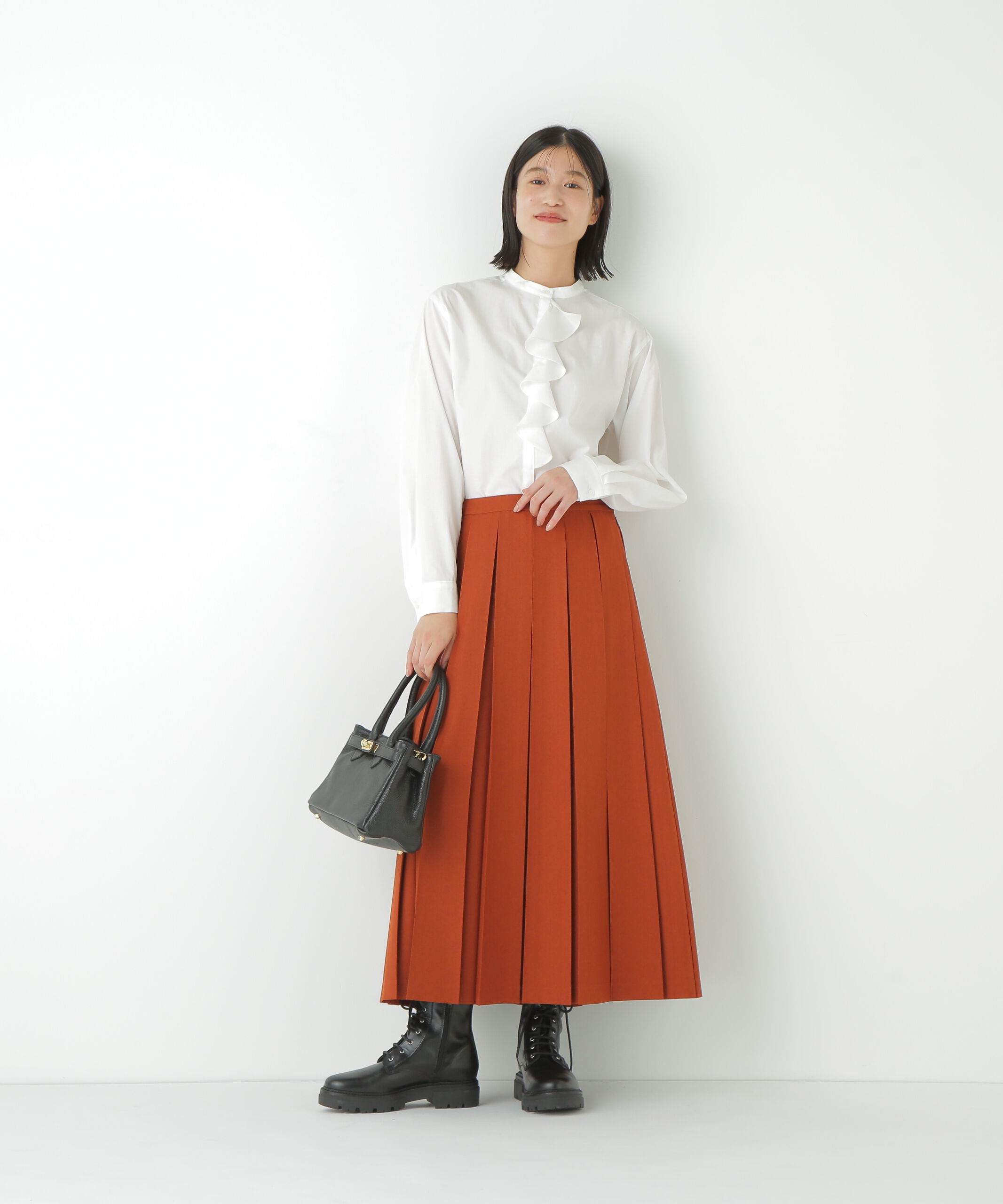  「◆ボックスプリーツＡラインスカート」|スカート|