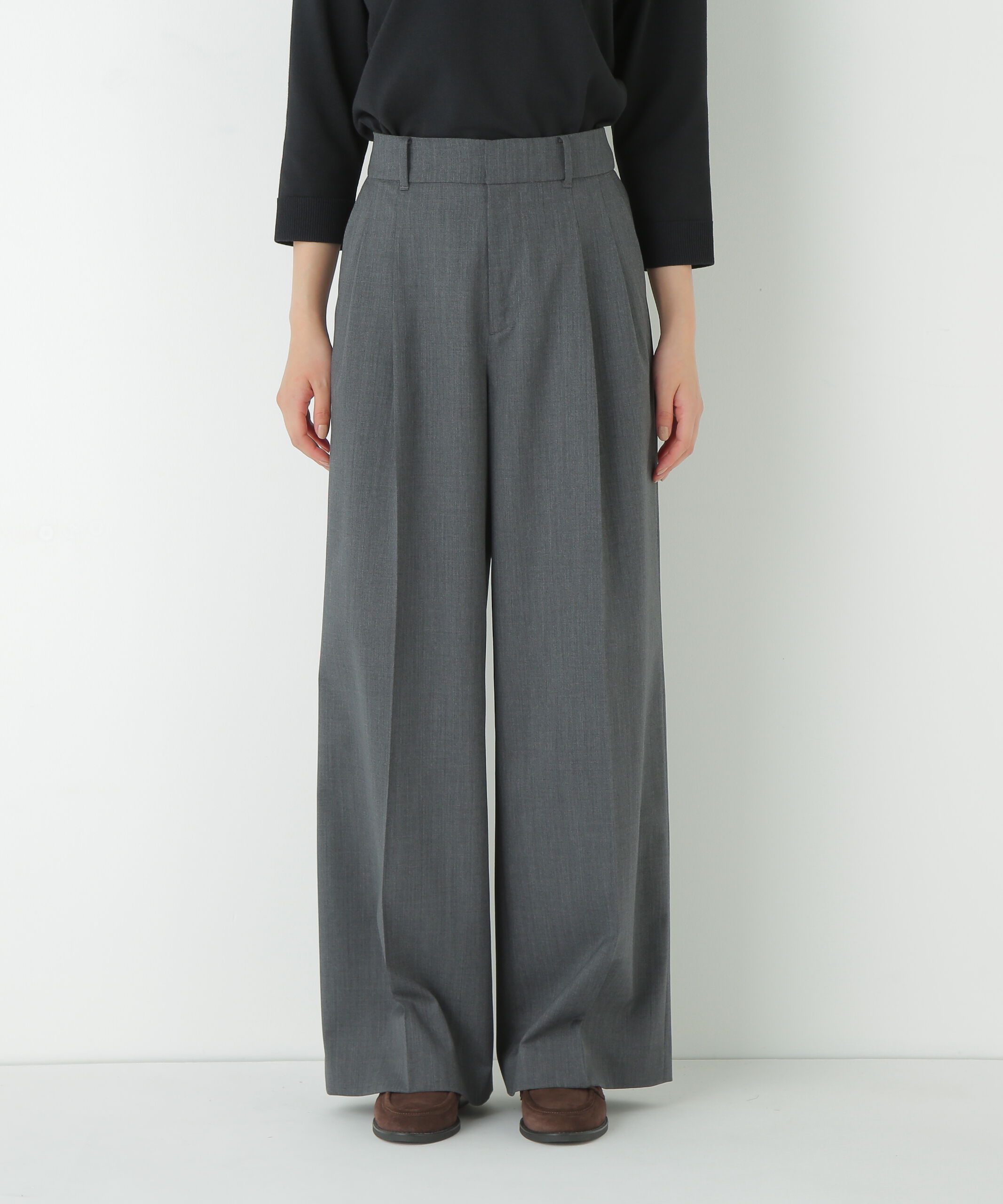  「◆ダブルタックバギーパンツ」|その他|