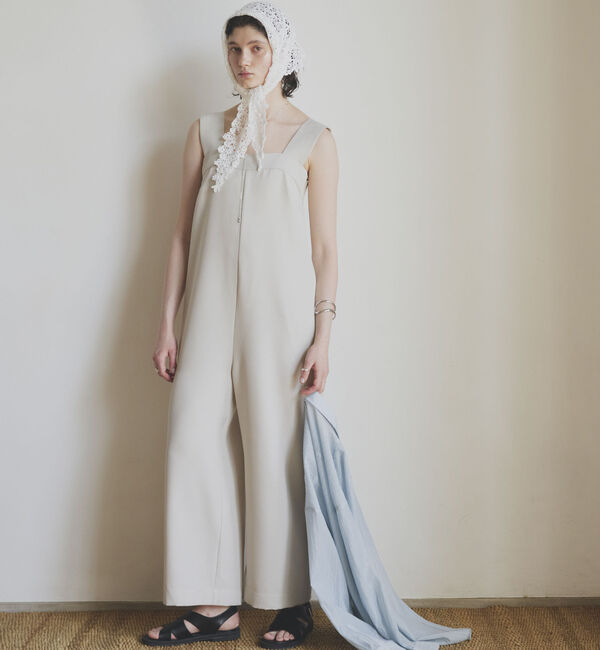 Doux archives「ワイドストラップサロペット」|ワンピース|GREIGE