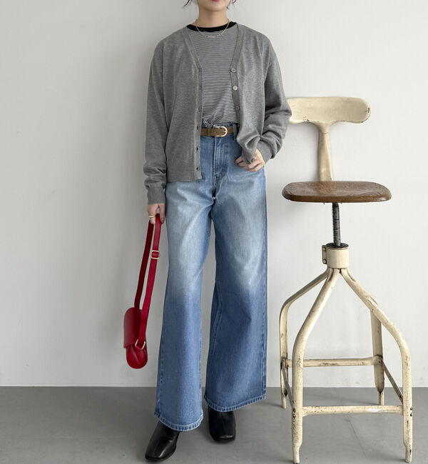 Doux archives「機能性　Ｖネックカーディガン」|カーディガン|