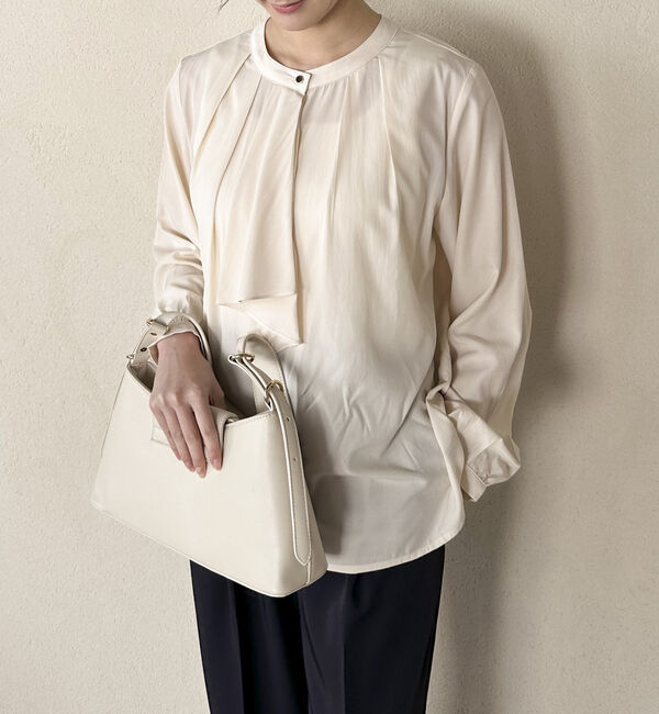 Doux archives「ラッフルタイＢＬ」|シャツ・ブラウス|