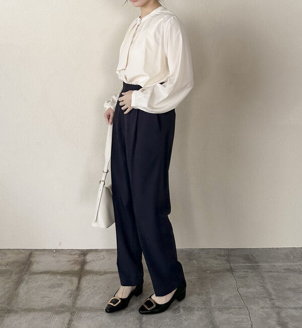 Doux archives「ラッフルタイＢＬ」|シャツ・ブラウス|