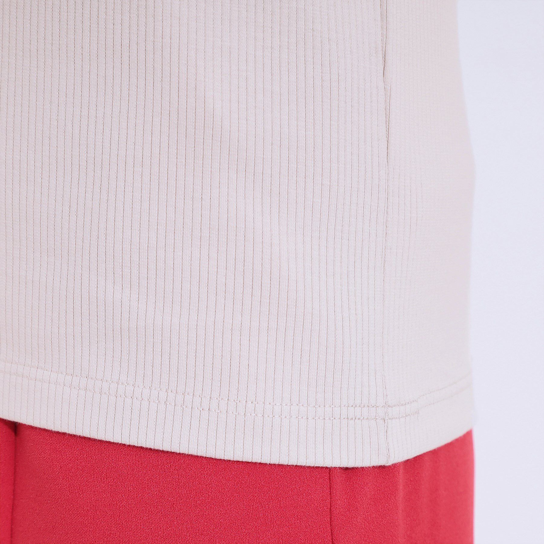 SHOO･LA･RUE「カップ付きテレコタンクトップ」|キャミソール|