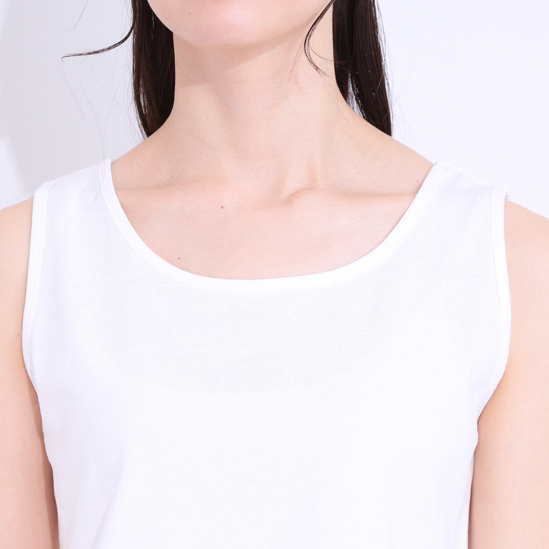 SHOO･LA･RUE「【S-LL/2点セット】インせず着られる はしごレース5分袖ブラウス」|シャツ・ブラウス|