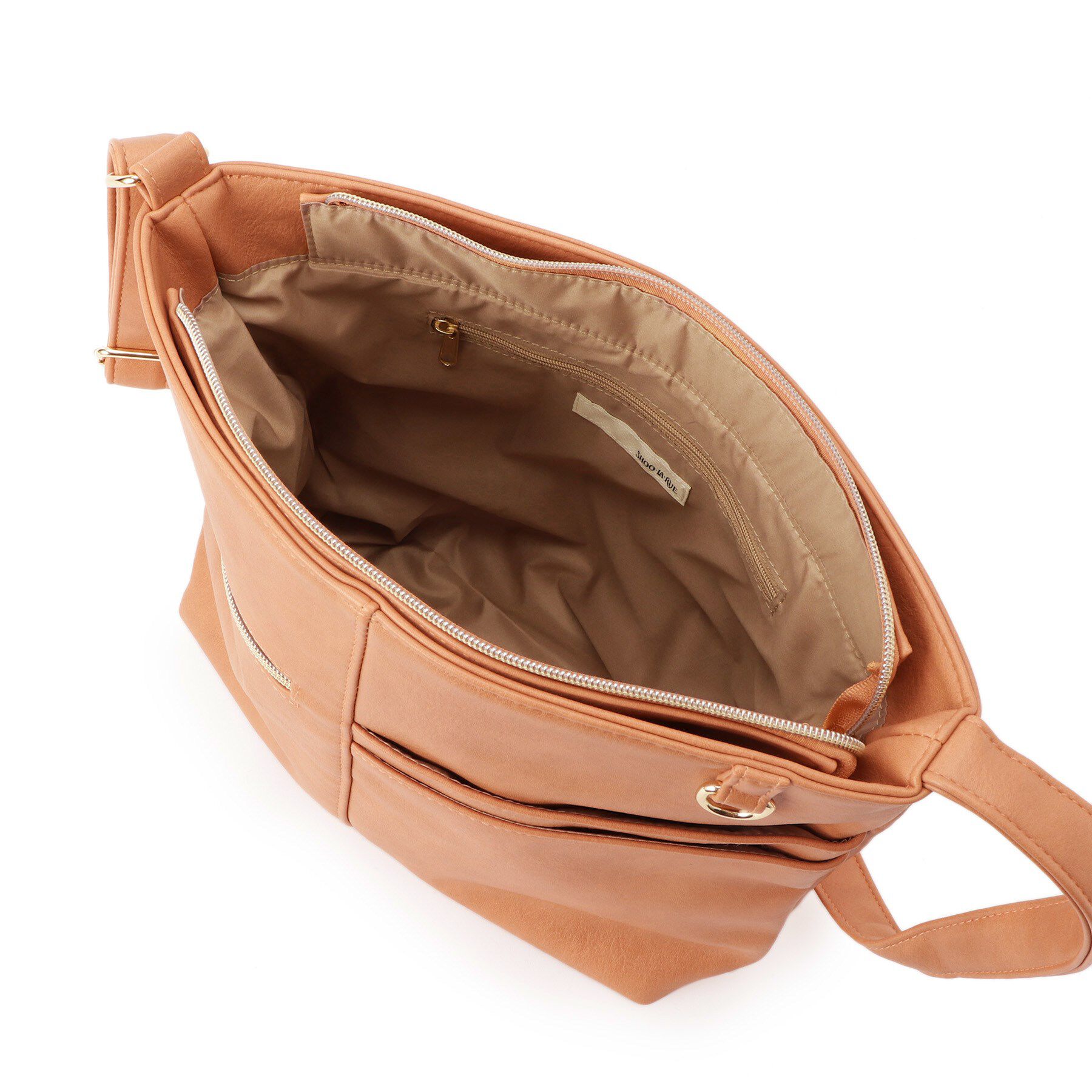 SHOO･LA･RUE「【8ポケット】フロント切替 ショルダーバッグ」|ショルダー・メッセンジャー|