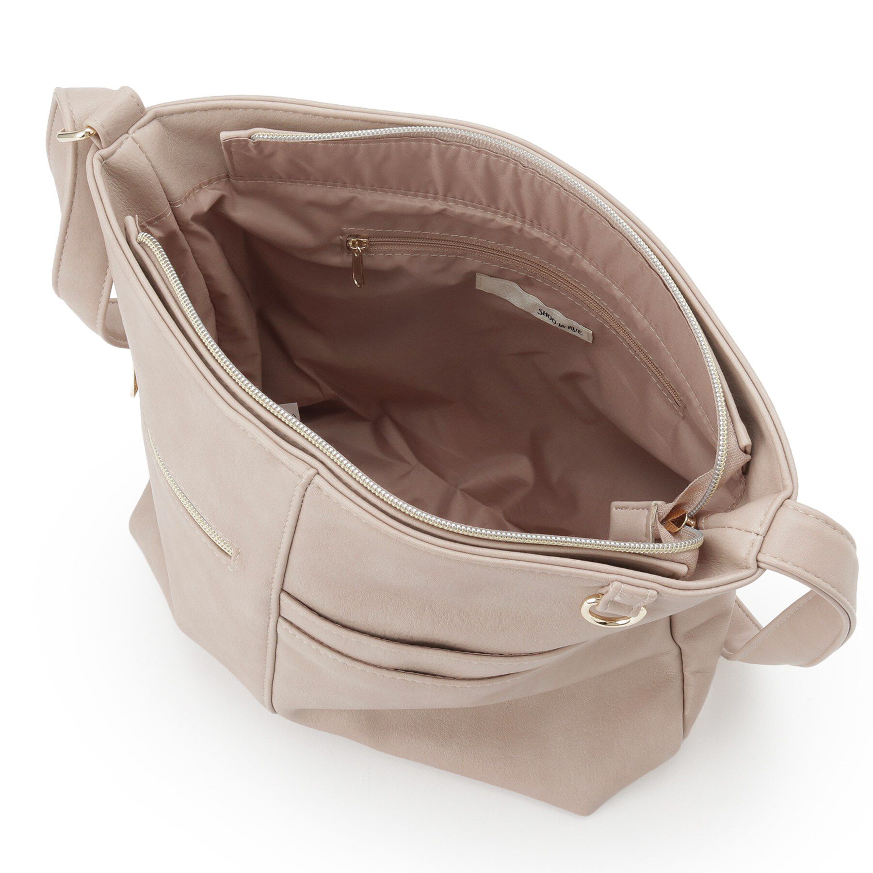SHOO･LA･RUE「【8ポケット】フロント切替 ショルダーバッグ」|ショルダー・メッセンジャー|