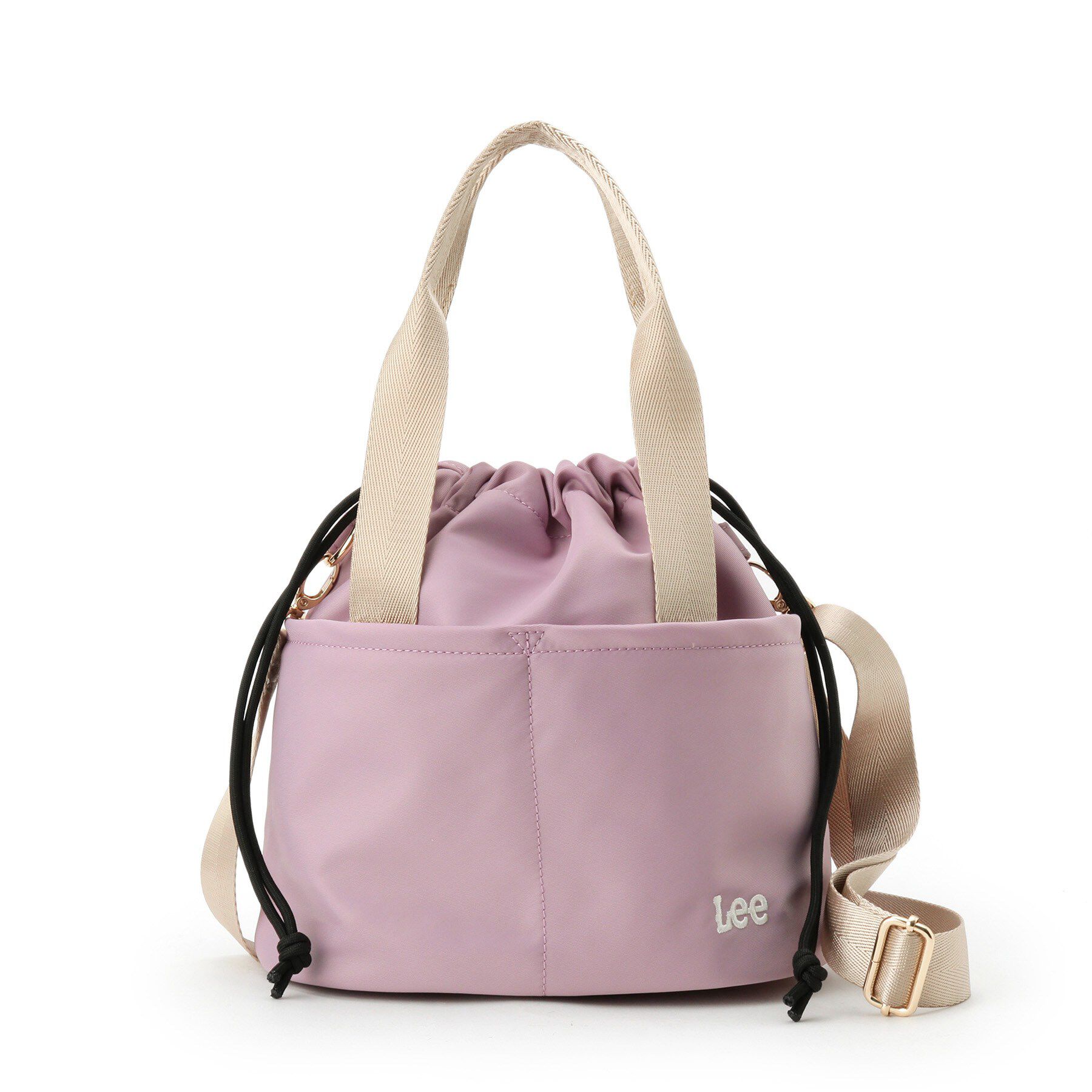 SHOO･LA･RUE「【Lee別注／撥水】巾着ショルダーバッグ」|ショルダー・メッセンジャー|