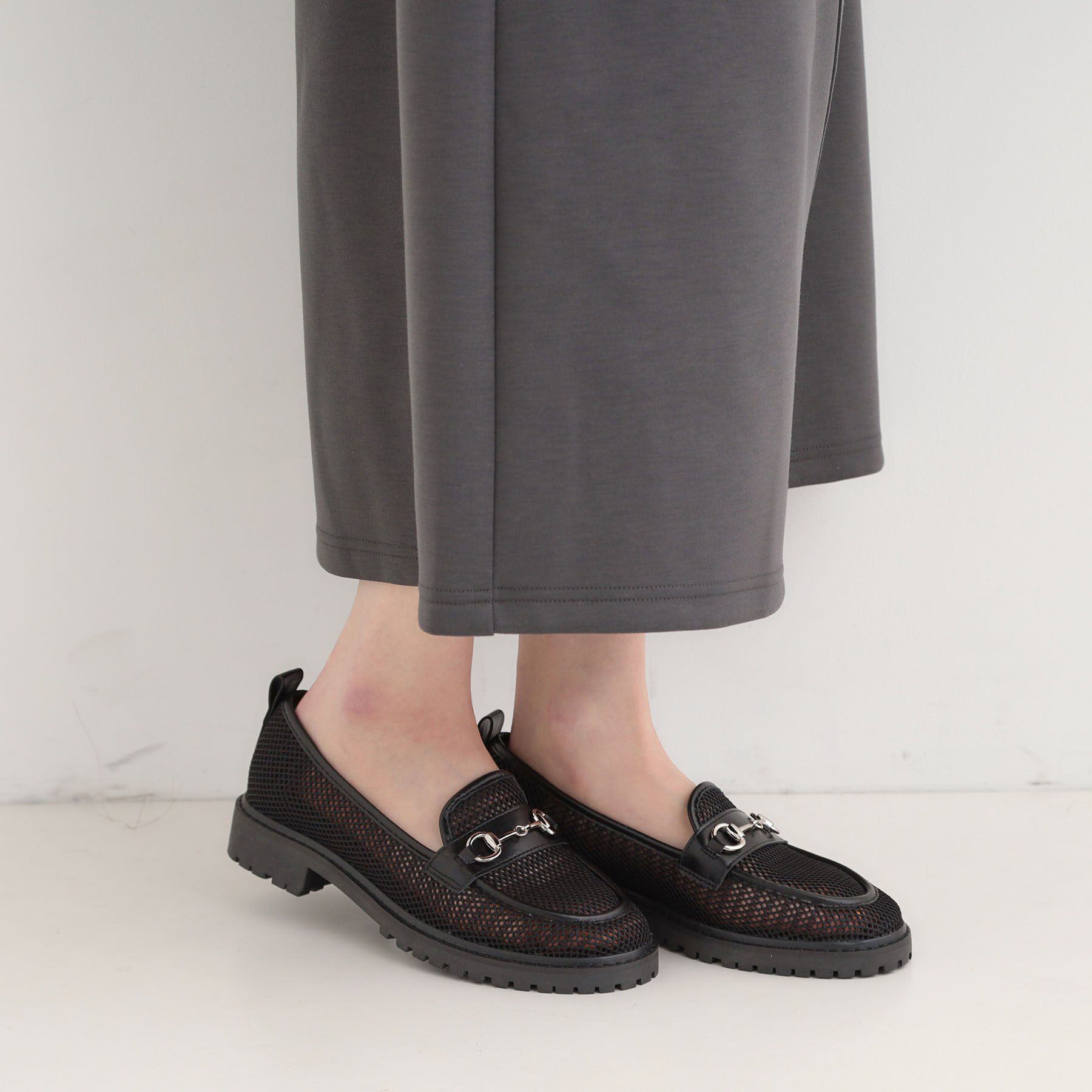 SHOO･LA･RUE「メッシュローファー」|パンプス|