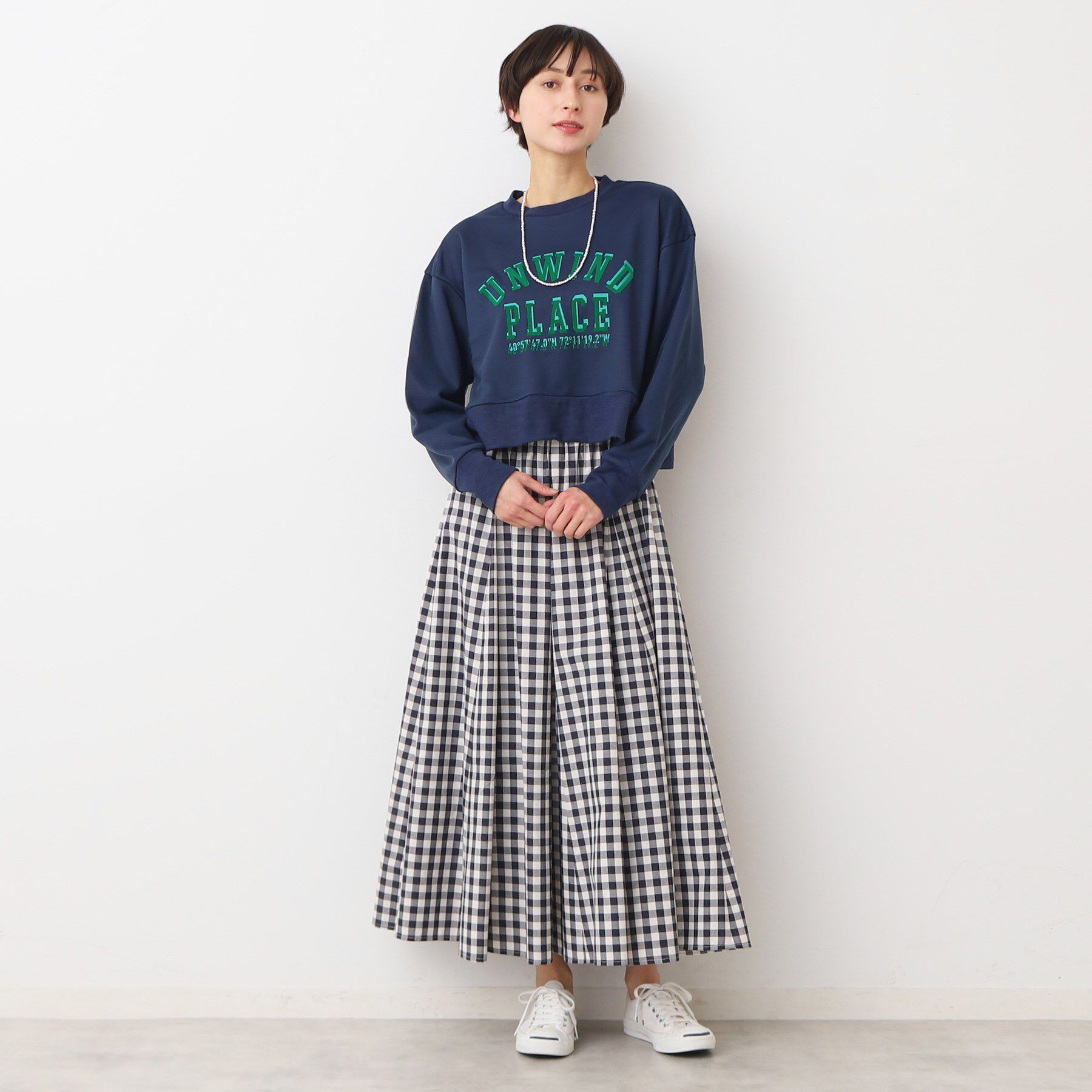 Dessin「【洗える】チュールレイヤードスウェット（S～L）」|パーカー|