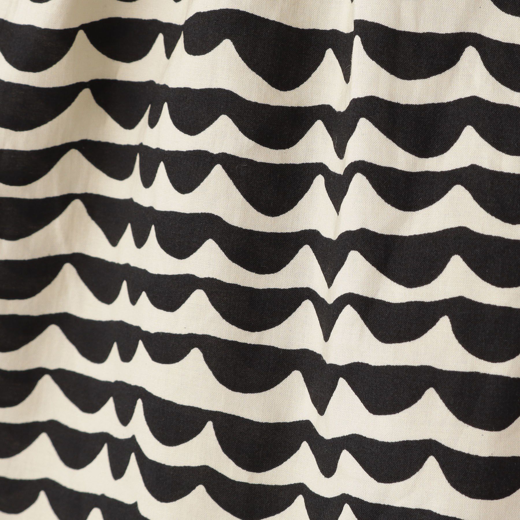 Dessin「【リンクコーデ・ウエストゴム】ウエーブプリントコットンパンツ」|キュロット|