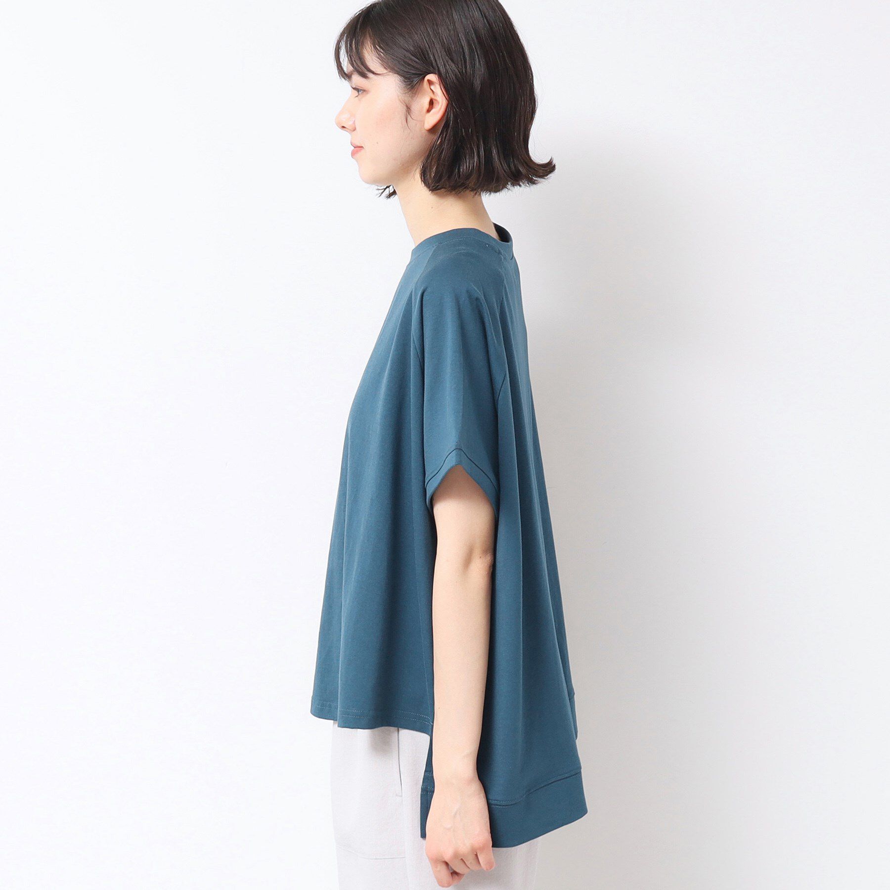 Dessin「【洗える】ワイドラグランスリーブカットソー（XS～L）」|Tシャツ・カットソー|