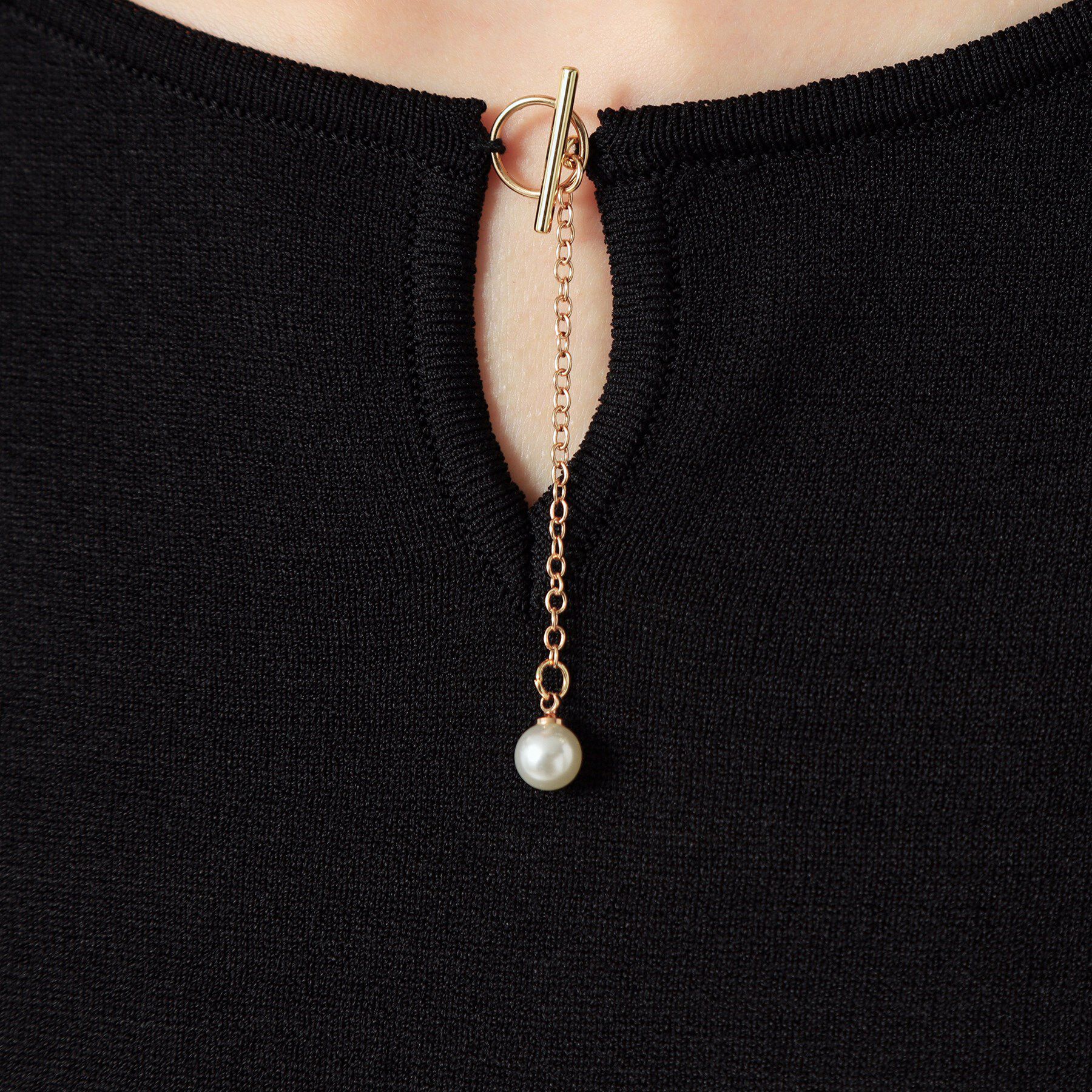 ITS&rsquo;DEMO「【UVケア／接触冷感／アンチピリング／洗濯機OK】キーネックニット」|ニット・セーター|